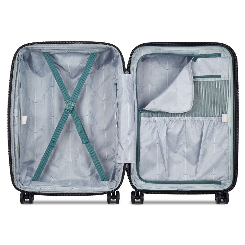 Rigid hold suitcase DELSEY PARIS Green