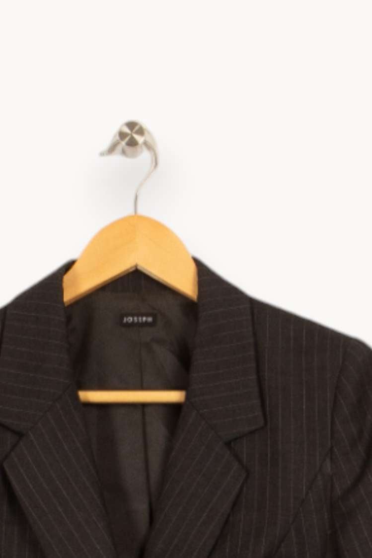 Striped grey jacket JOSEPH - Seconde Main Grey