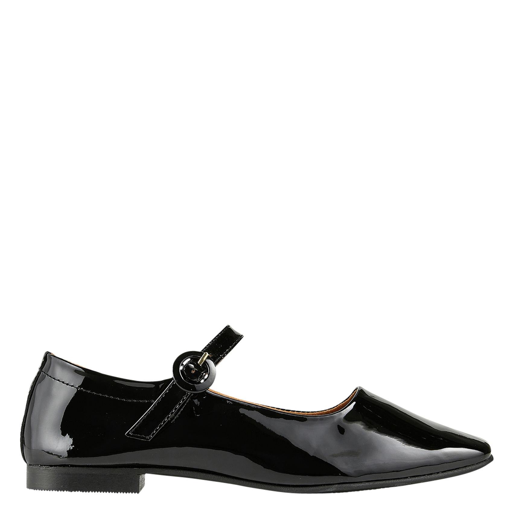 Jane patent leather ballet pumps COSMOPARIS Black