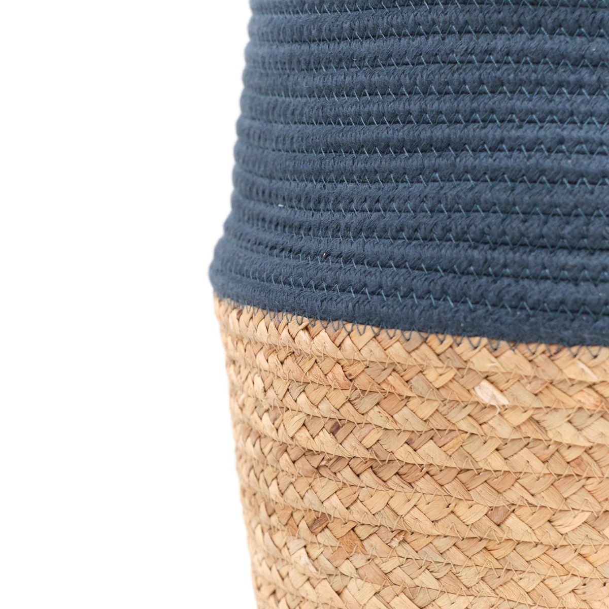 Panier long en coton FACTORY Bleu