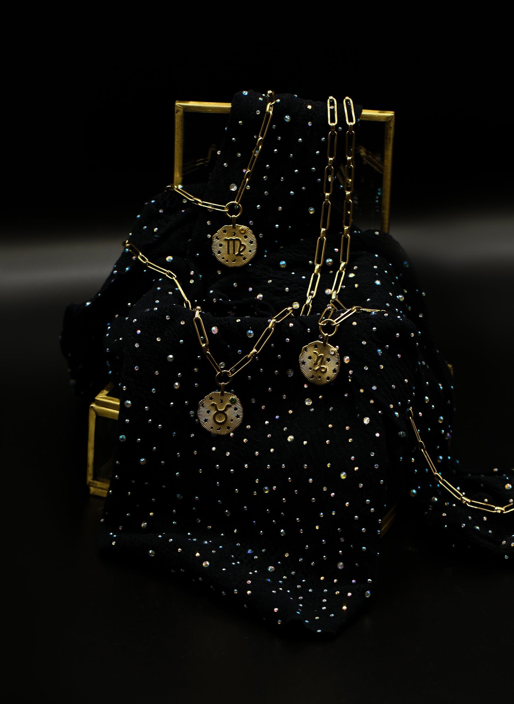 Capricorn chain necklace AEC Paris Golden