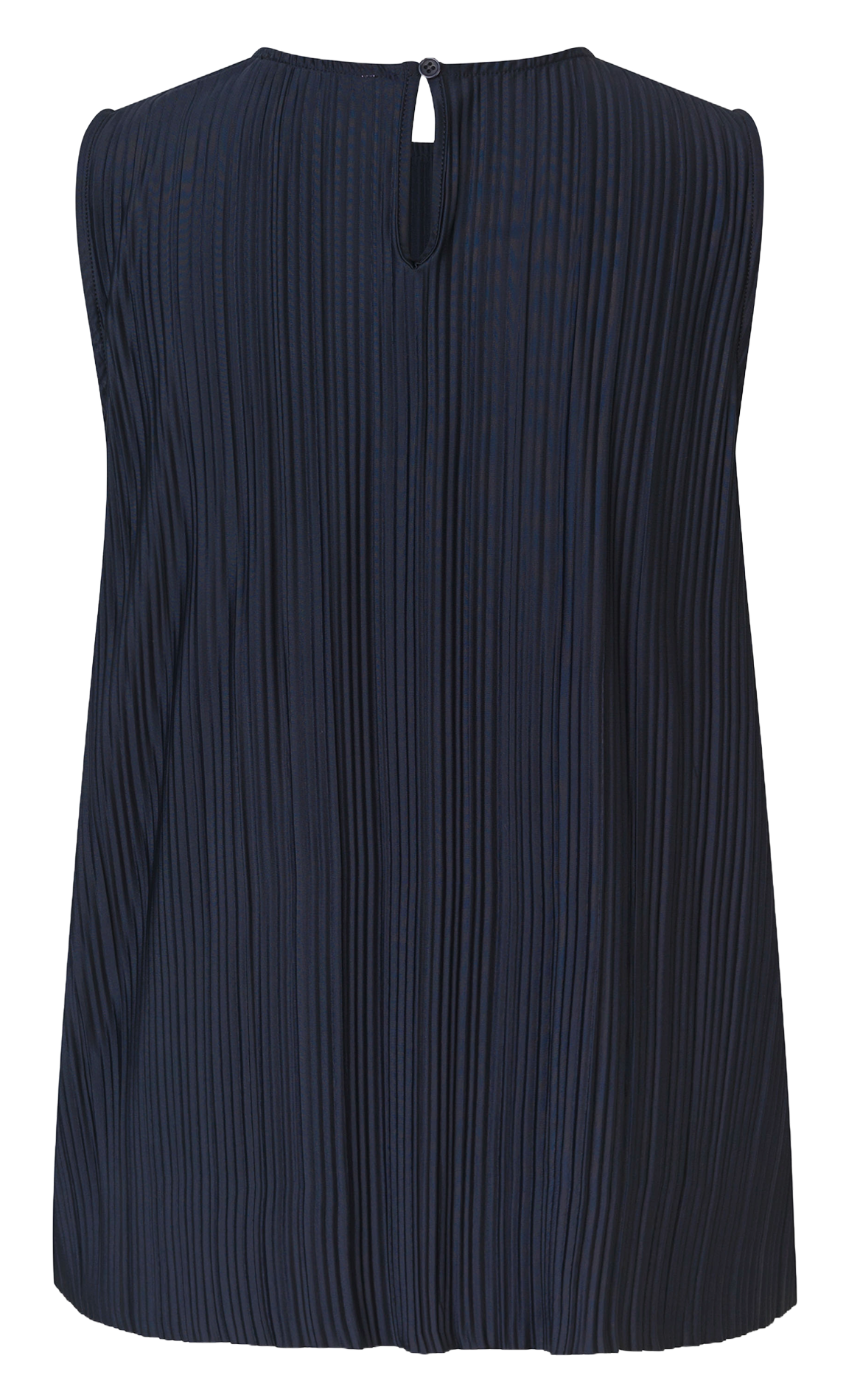 Top plissé col rond SAMSOE SAMSOE Bleu