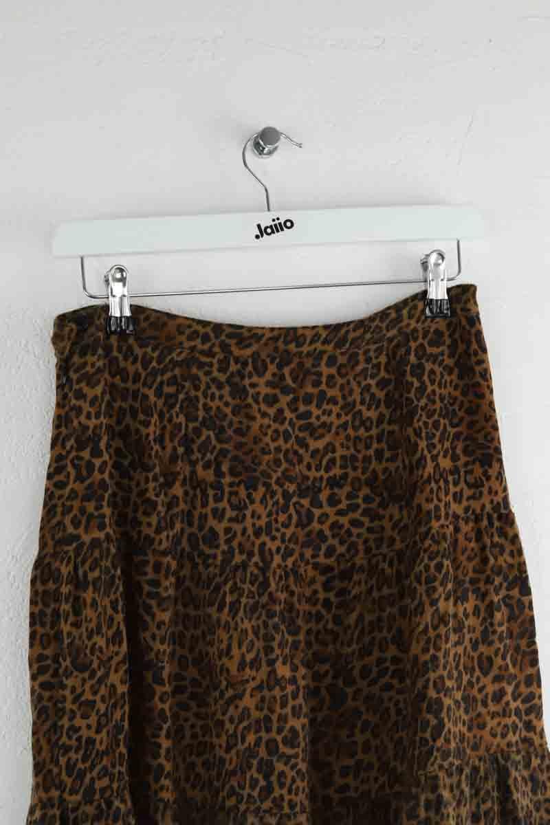 Wool skirt LAURENCE BRAS - Seconde Main Brown