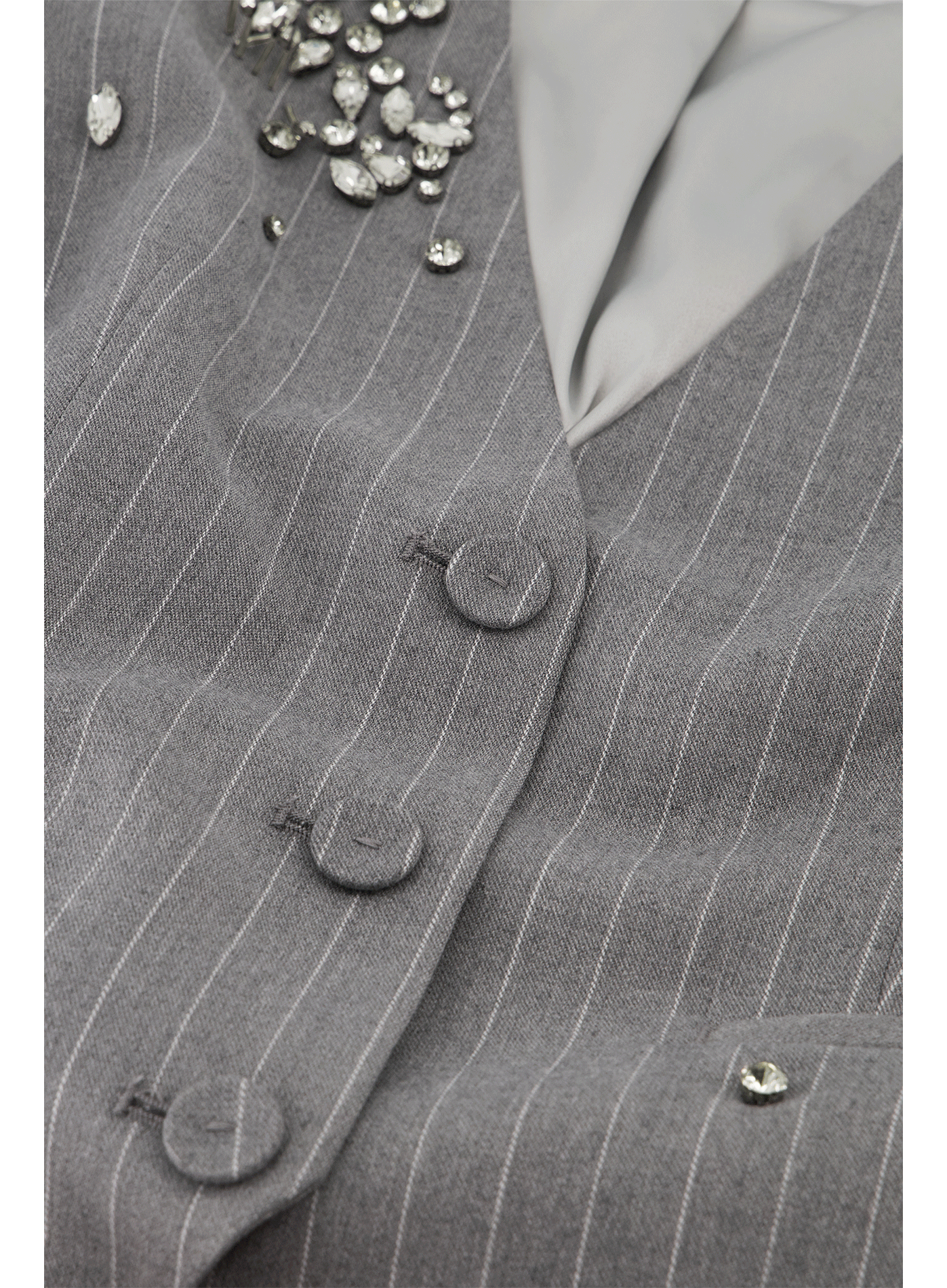 Blazer met V-hals FABIENNE CHAPOT Wit