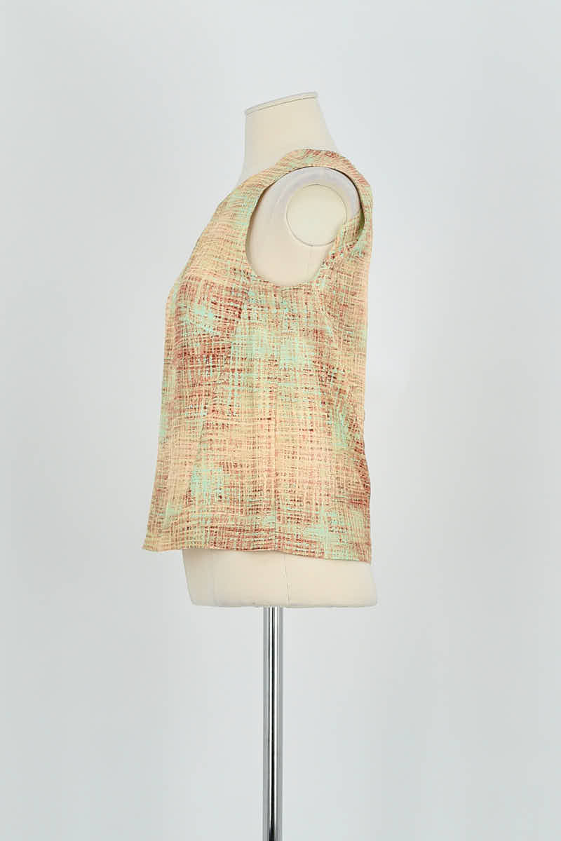 Azawood sleeveless top TARA JARMON - Seconde Main Beige