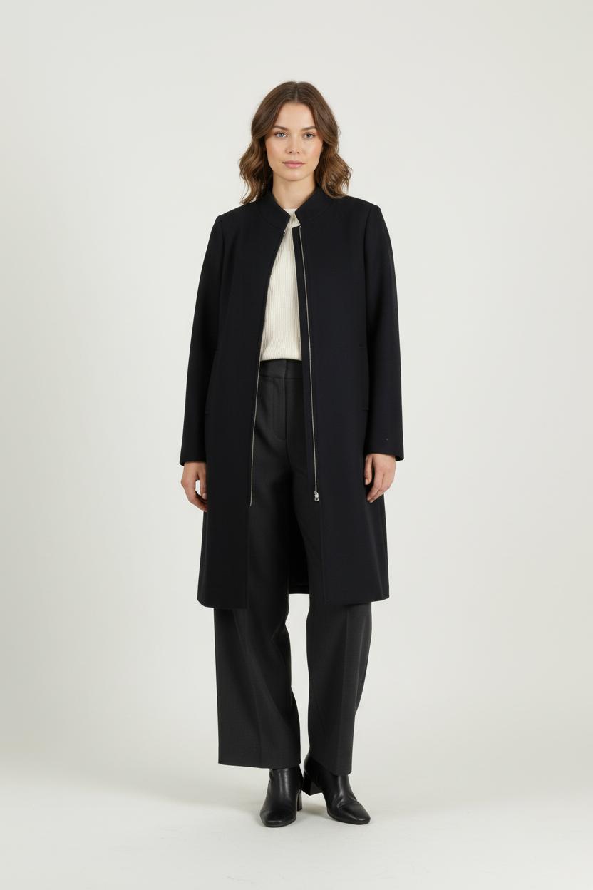 Long coat AGNES B. - Seconde Main Blue