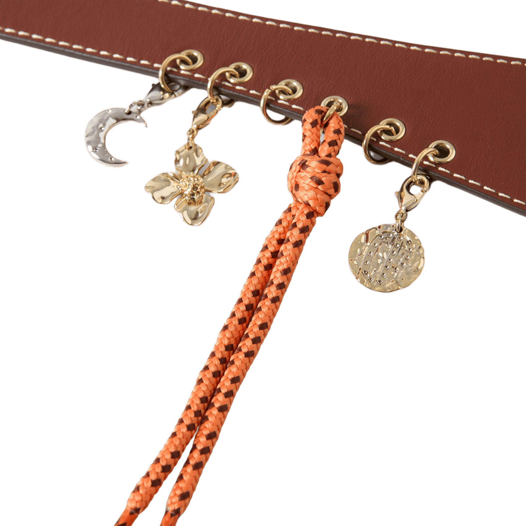 Leather belt CLAUDIE PIERLOT Beige