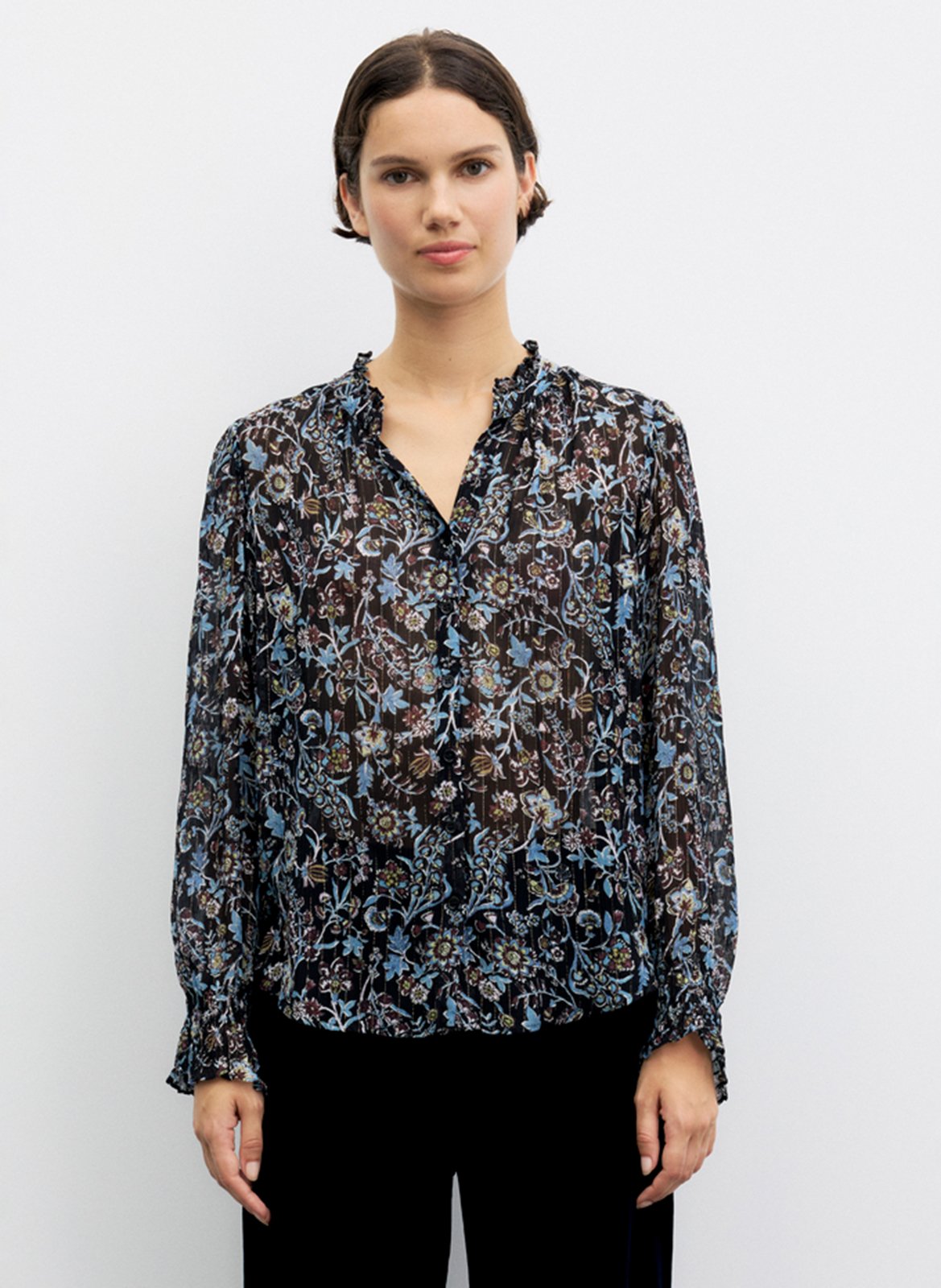 High-neck shirt  GERARD DAREL Black