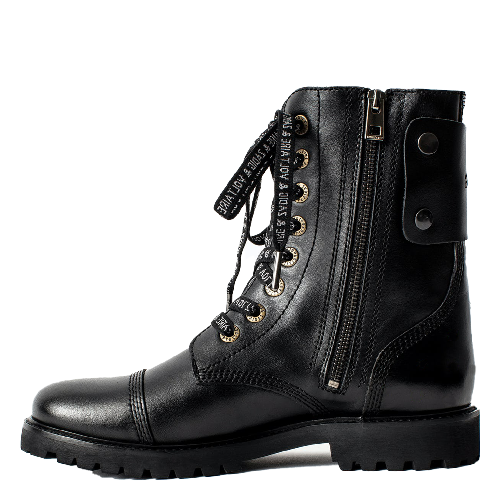 Bottines en cuir ZADIG&VOLTAIRE Noir