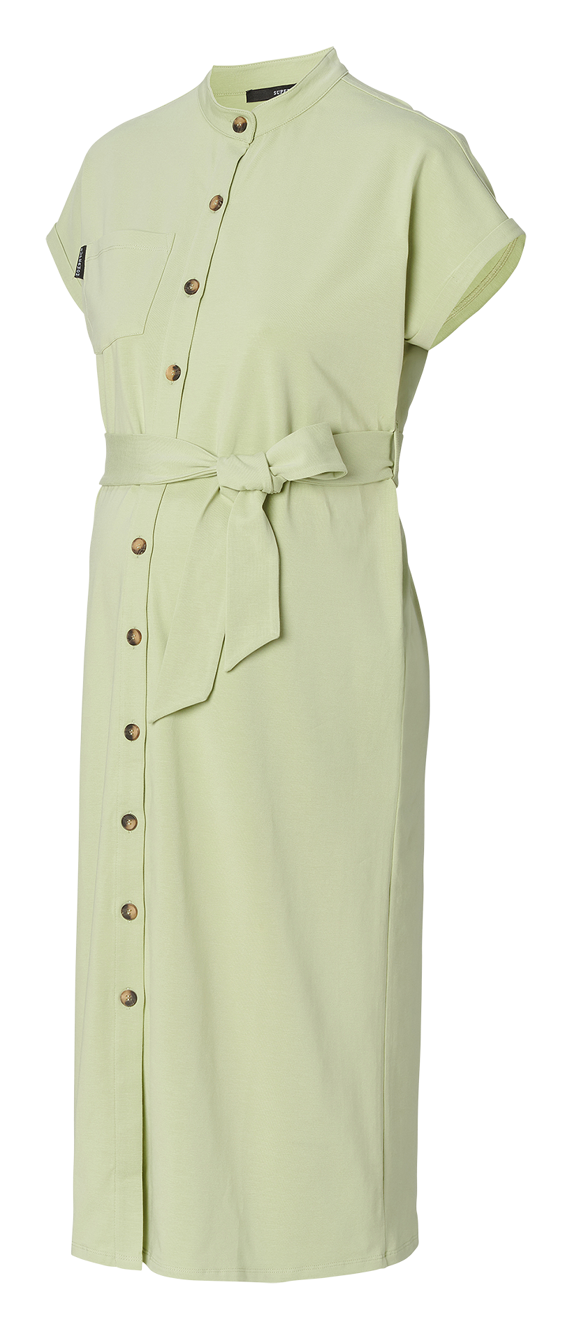 Robe longue cache couer de grossesse  SUPERMOM Vert