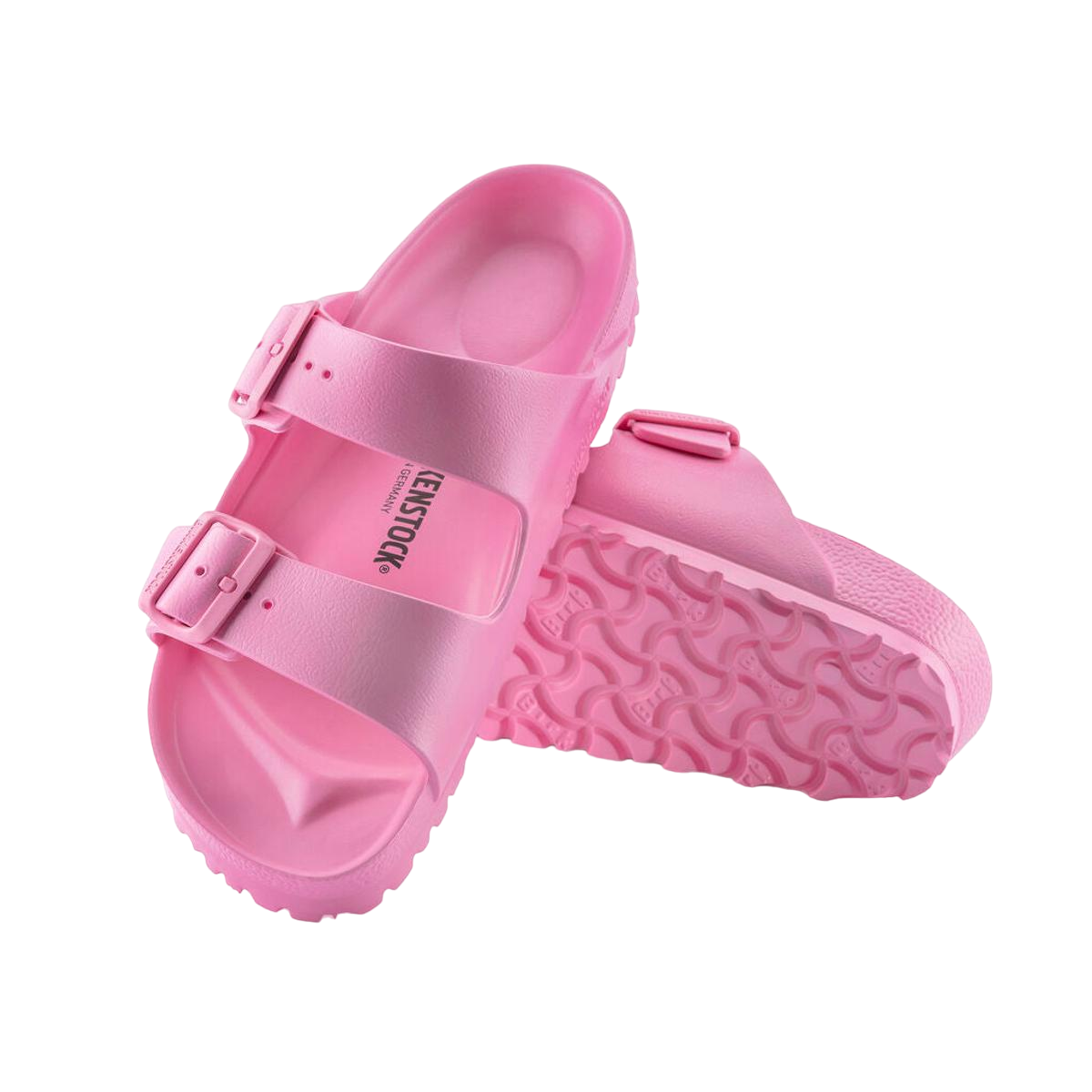 Faux leather sandals No Color