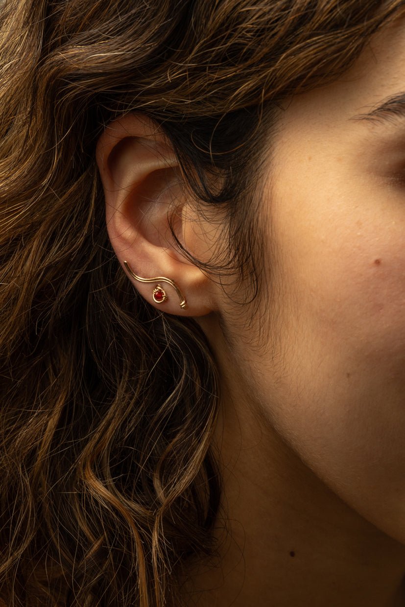 Sultana ear climber YAY Golden