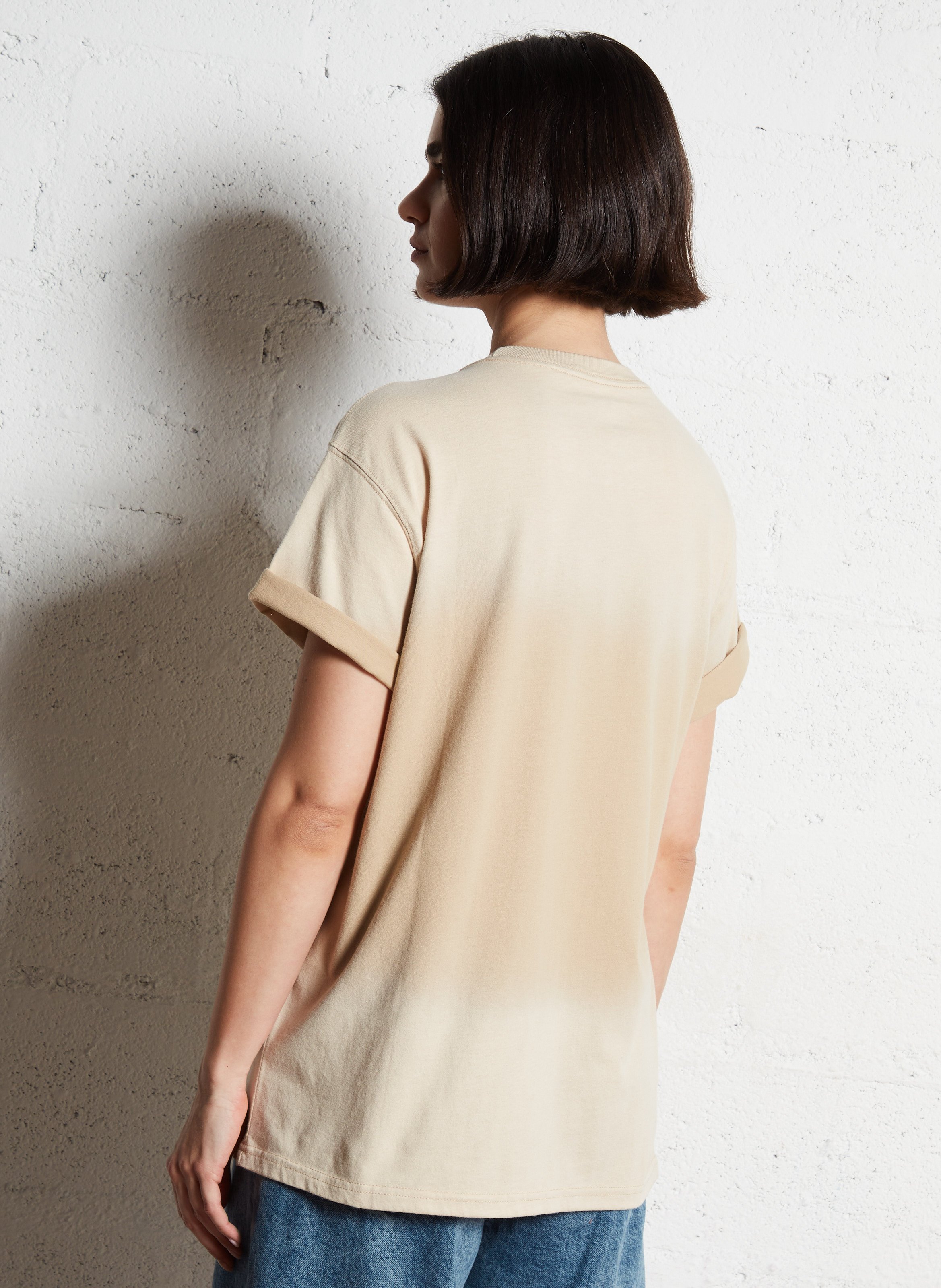 Camiliday round-neck sleeveless cotton top NEWTONE Beige