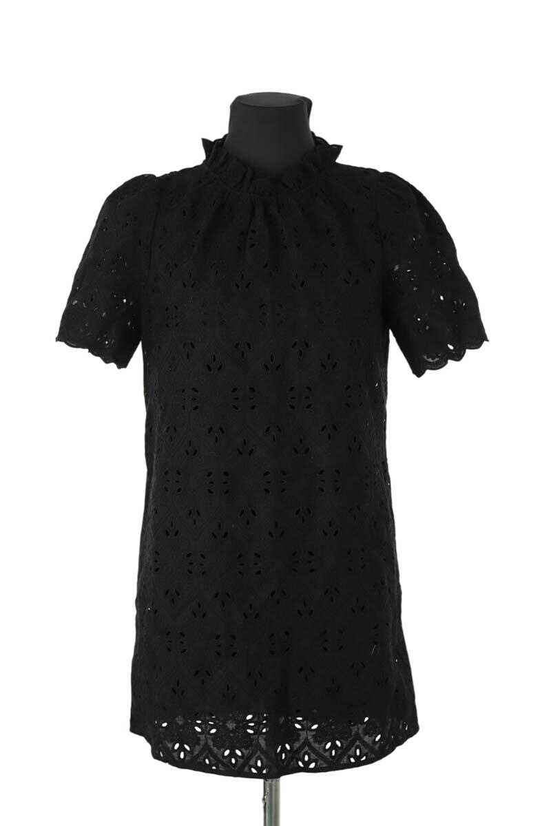 Cotton dress SEZANE - Seconde main Black