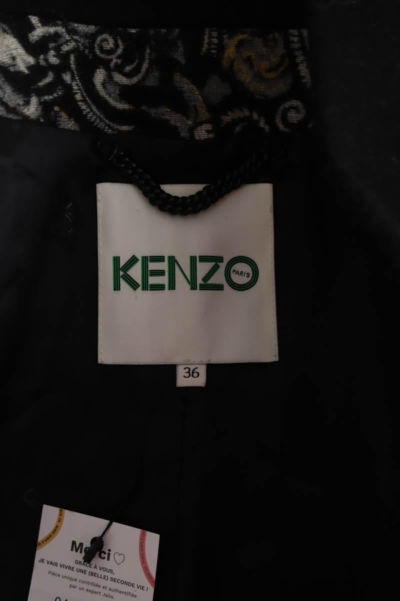 Crinkle dress KENZO - SECONDE MAIN Black