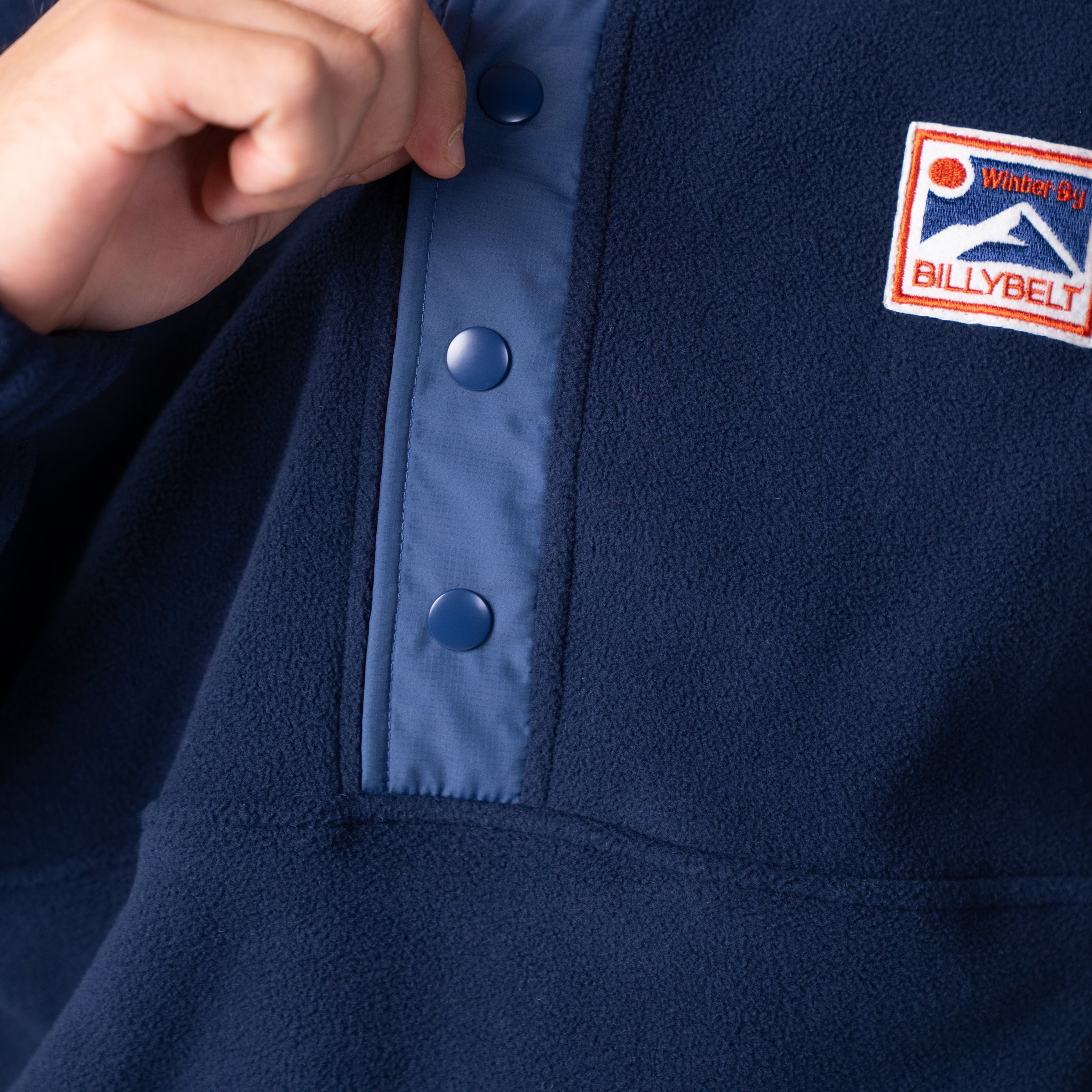 Fleece sweatshirt BILLYBELT Blue