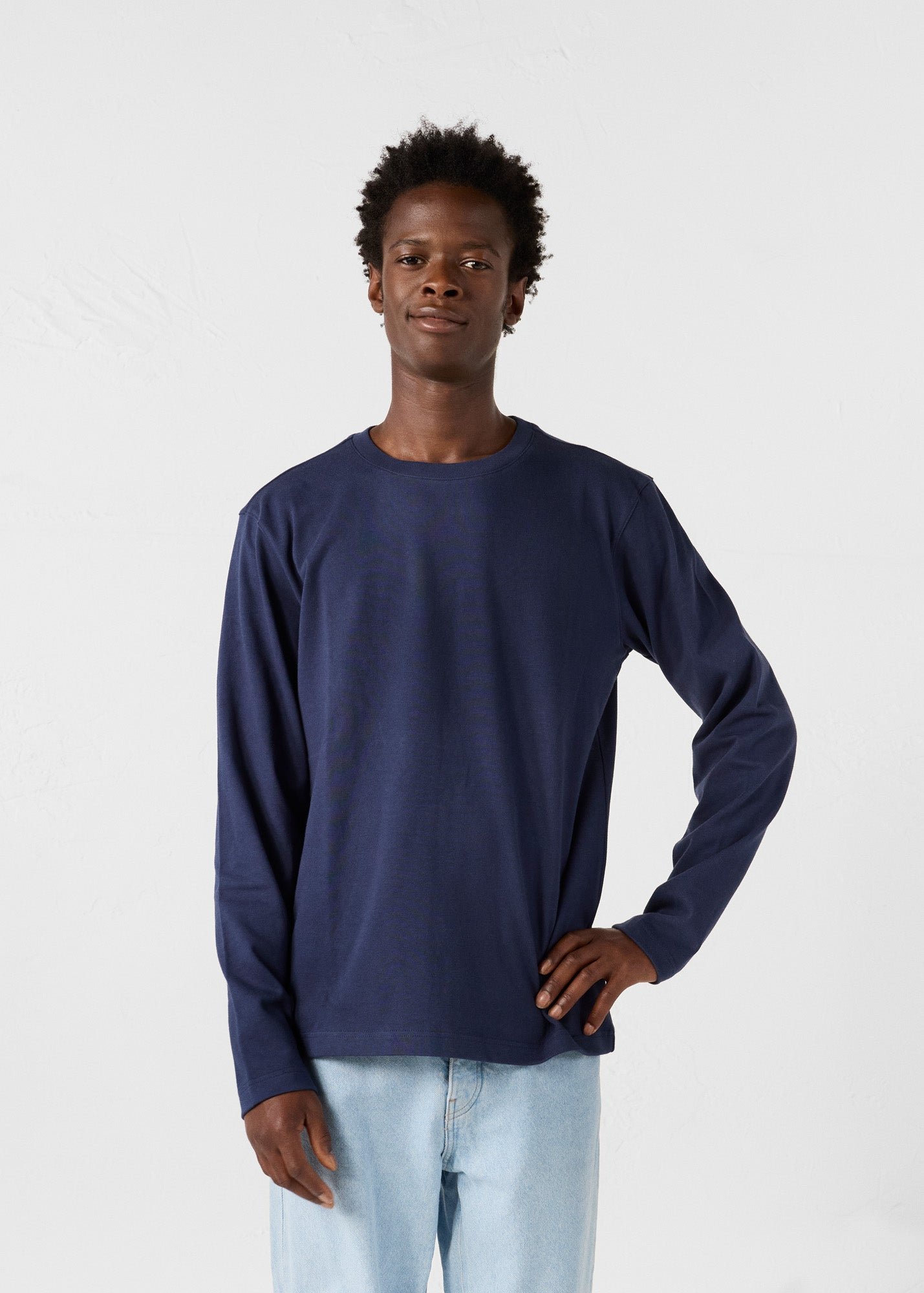 Emilio round neck T-shirt JOTT Blue