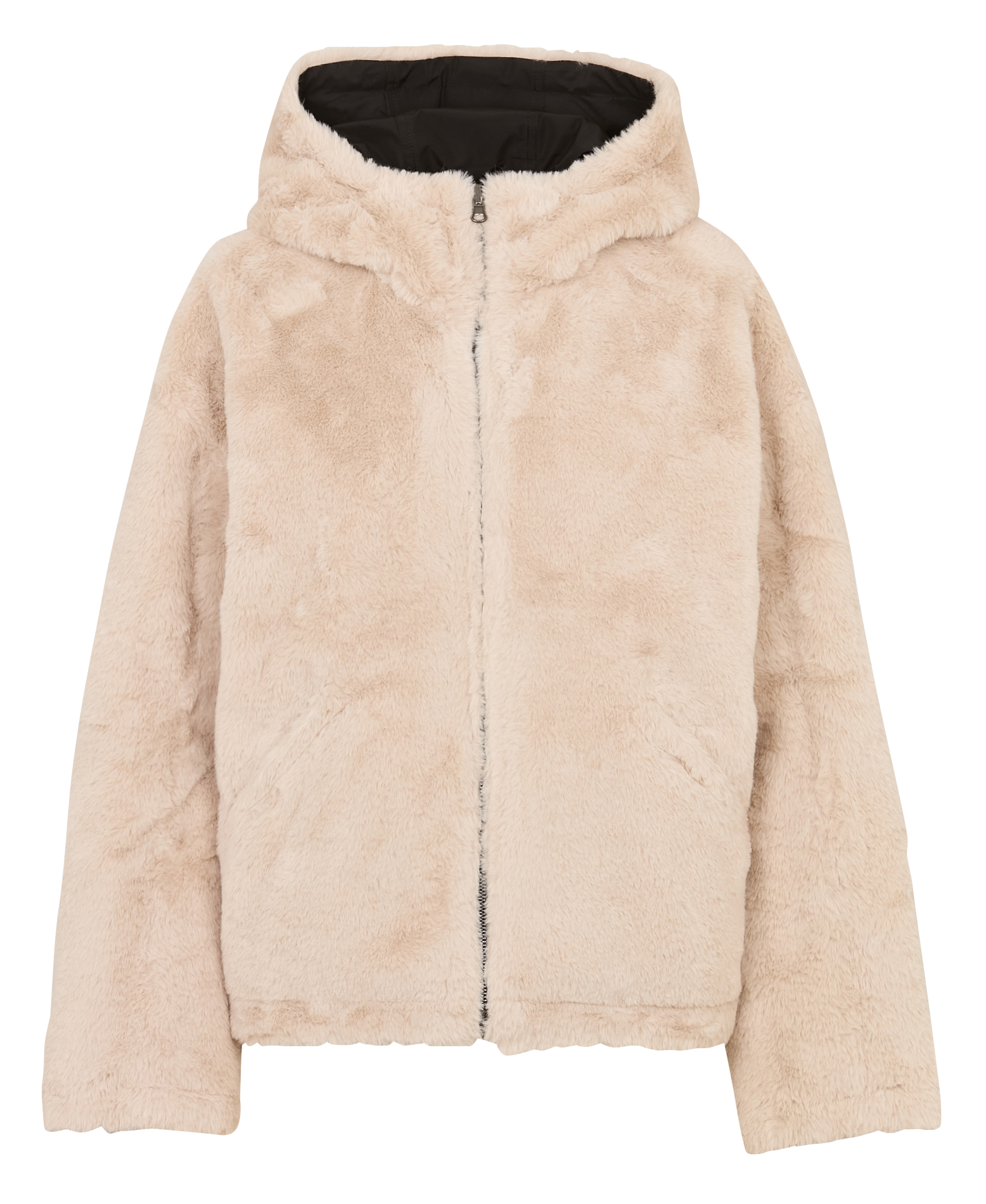 Parka courte réversible SUD EXPRESS Noir