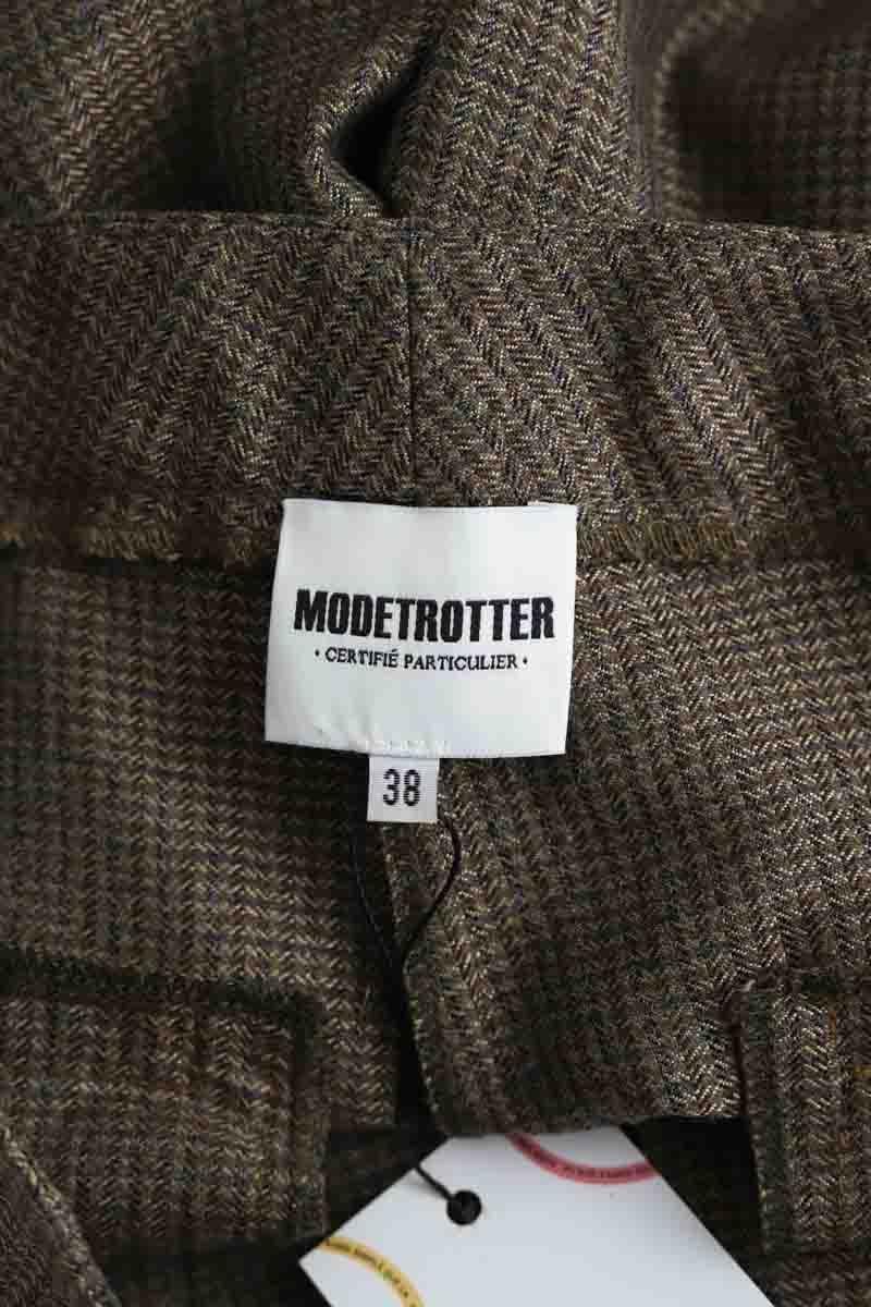 Carrot trousers MODETROTTER - Seconde Main Brown