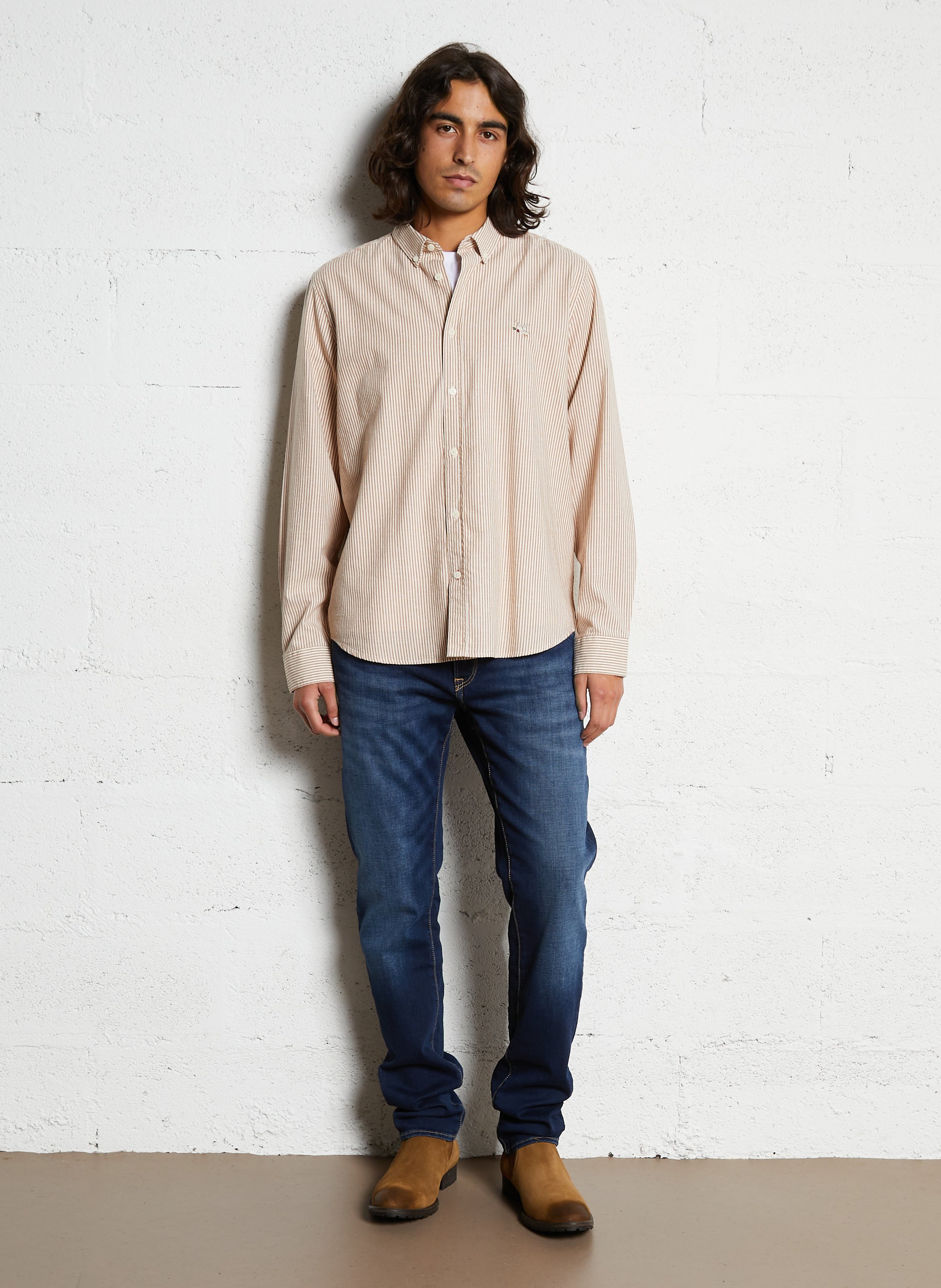 Chemise col classique CHEVIGNON Brown