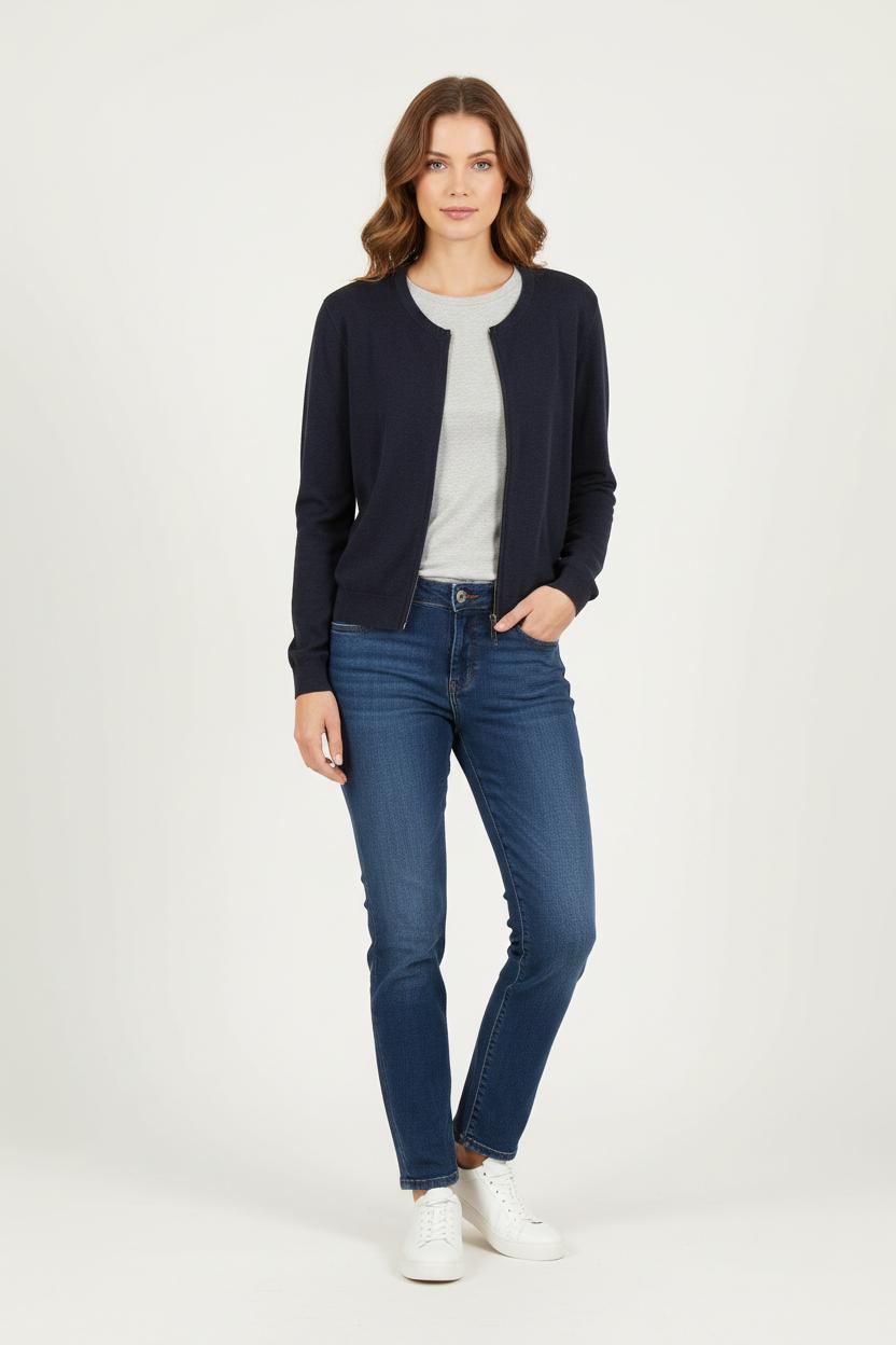 Cardigan AGNES B. - Seconde Main Blue