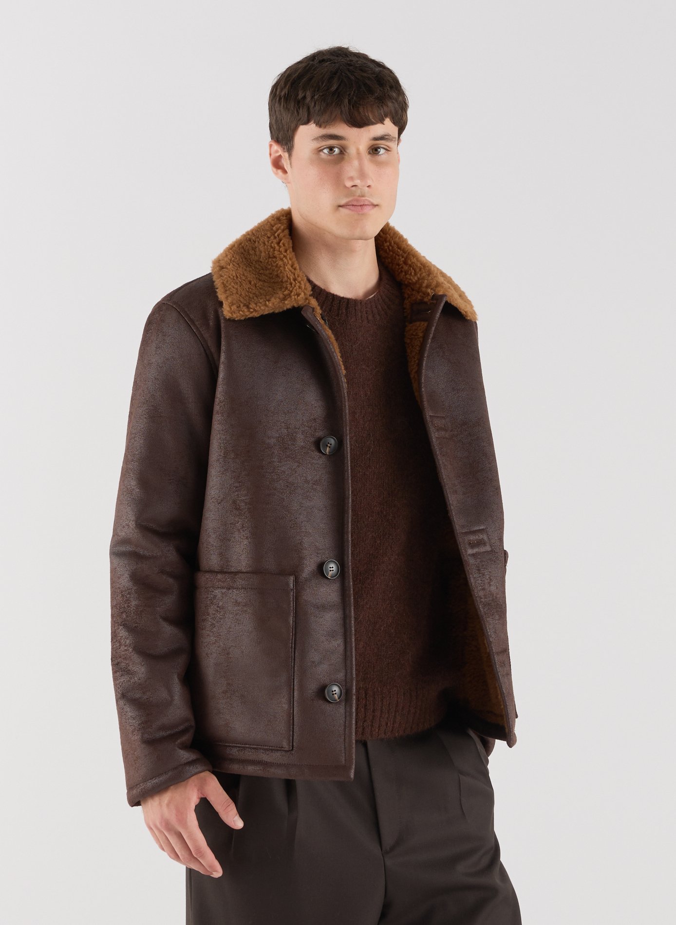 Blouson droit col classique SAISON 1865