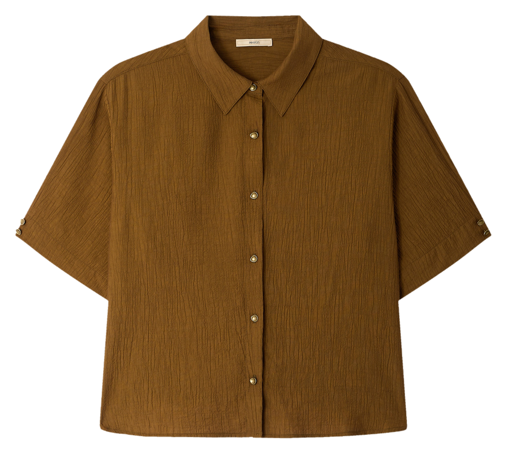 Chemise col classique SESSUN Brown