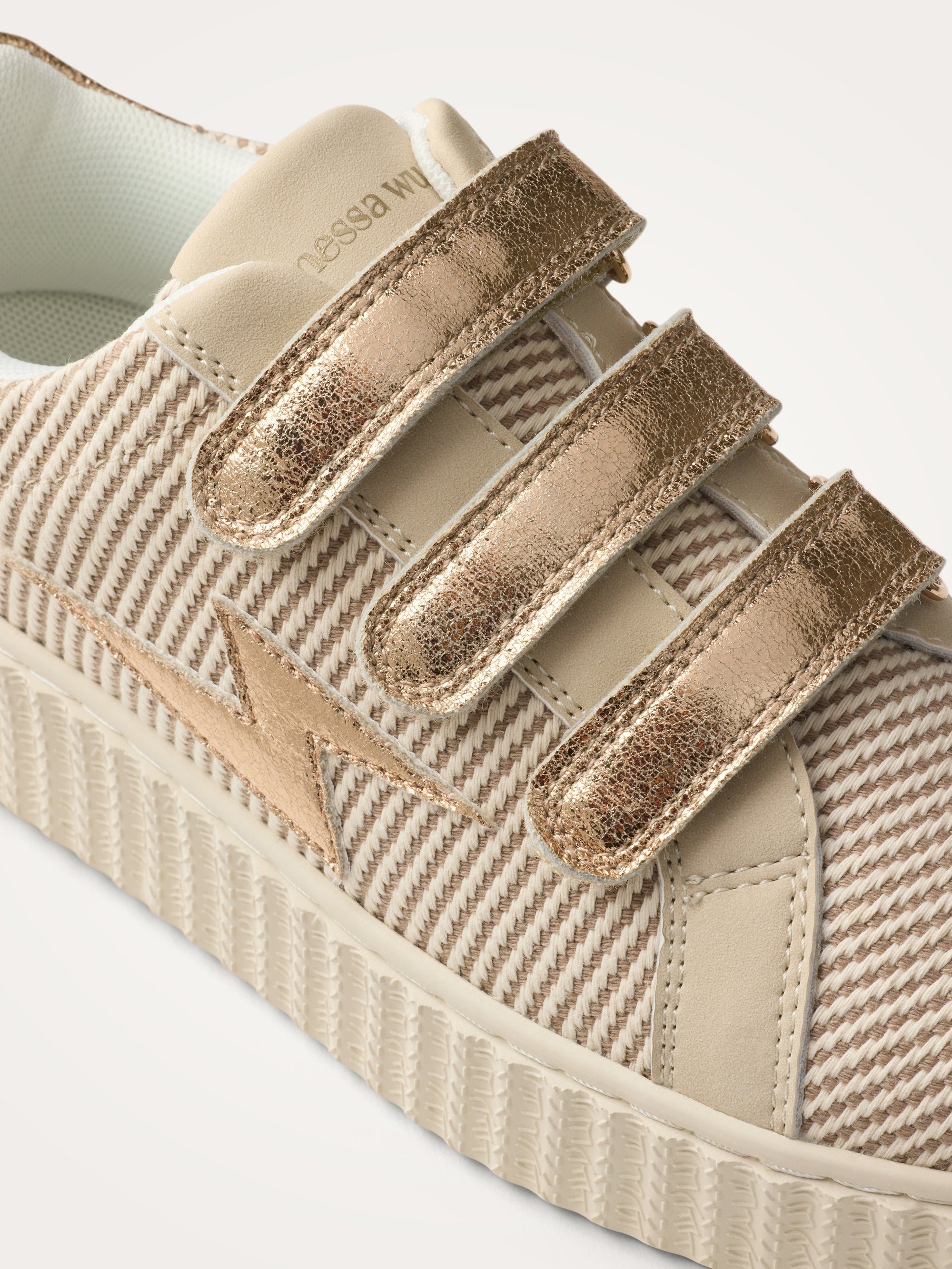 Low Velcro trainers VANESSA WU Pink