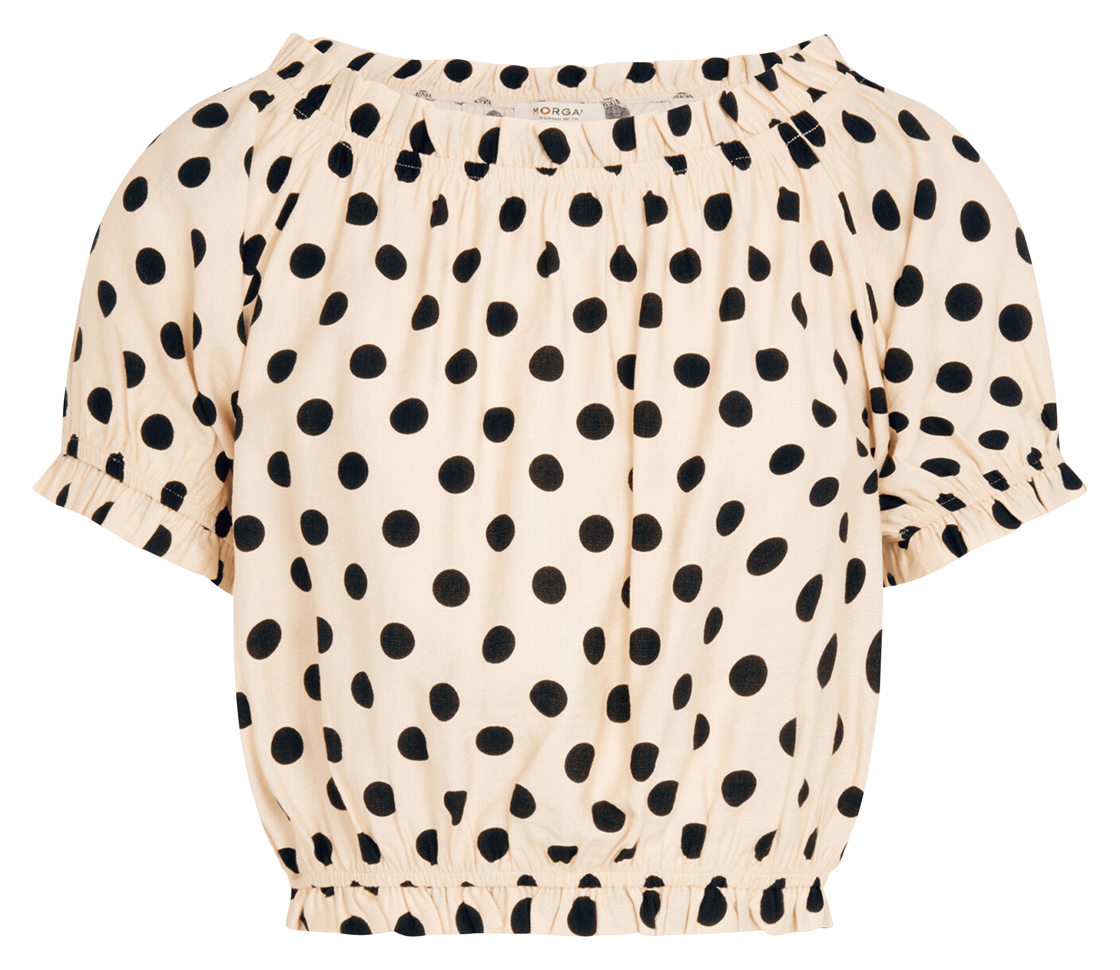 Top col bateau à pois MORGAN Multicolore