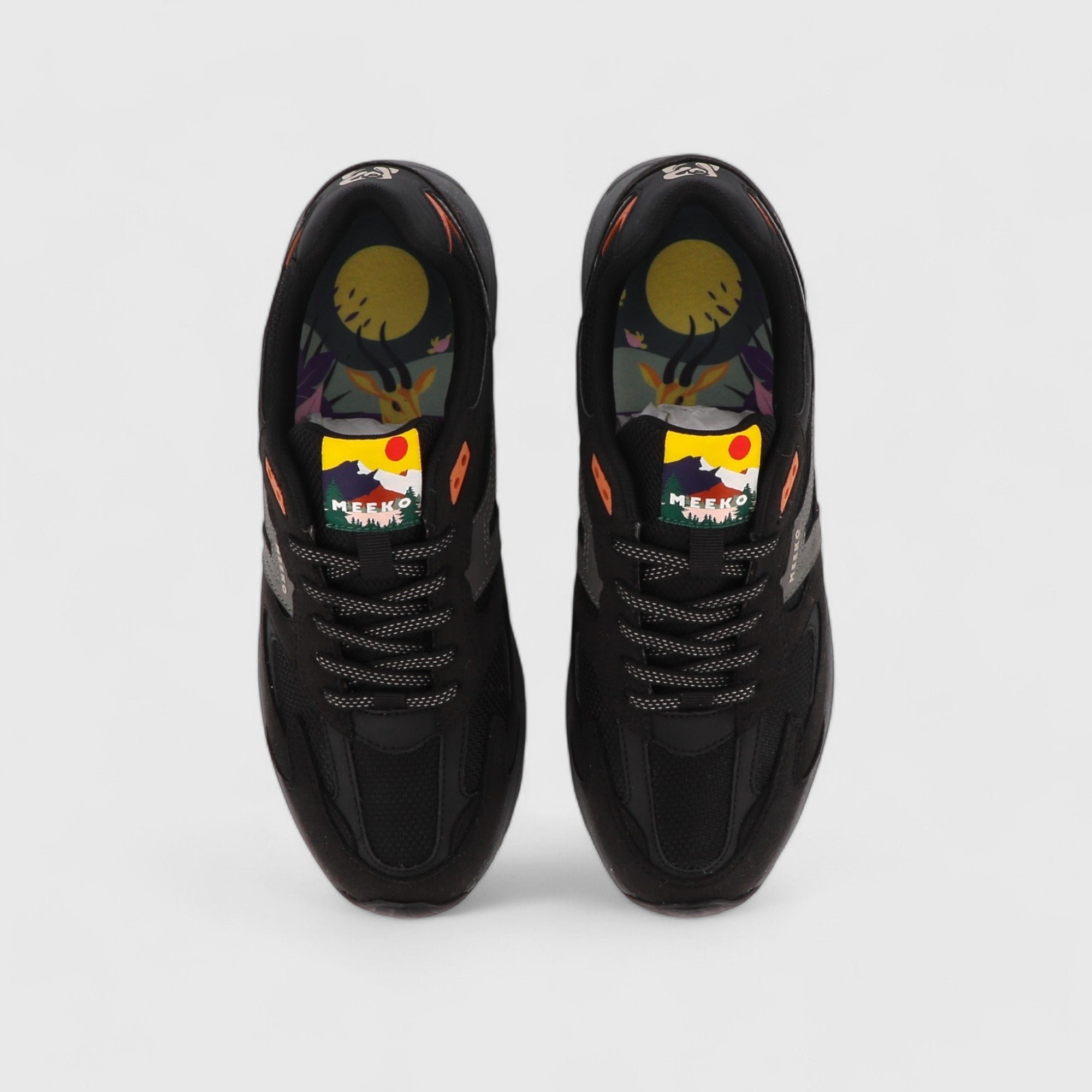 Baskets techniques et durables MEEKO Noir