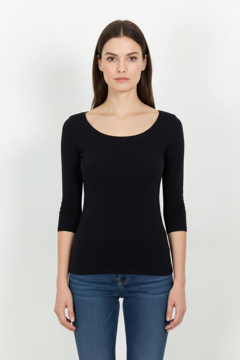 Top & tank top MAJESTIC FILATURES - SECONDE MAIN Blue
