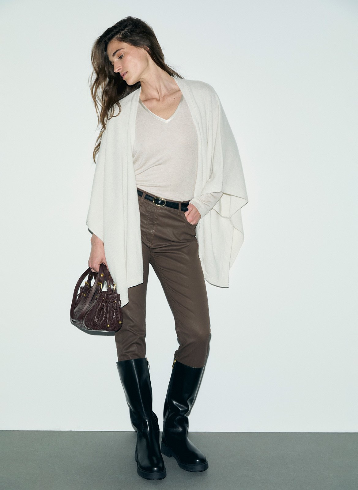 Strickjacke aus Kaschmir GERARD DAREL Beige