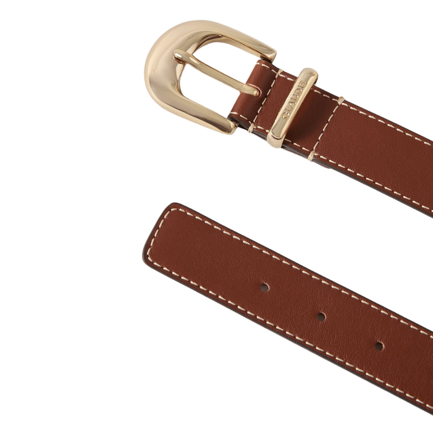 Leather belt CLAUDIE PIERLOT Beige