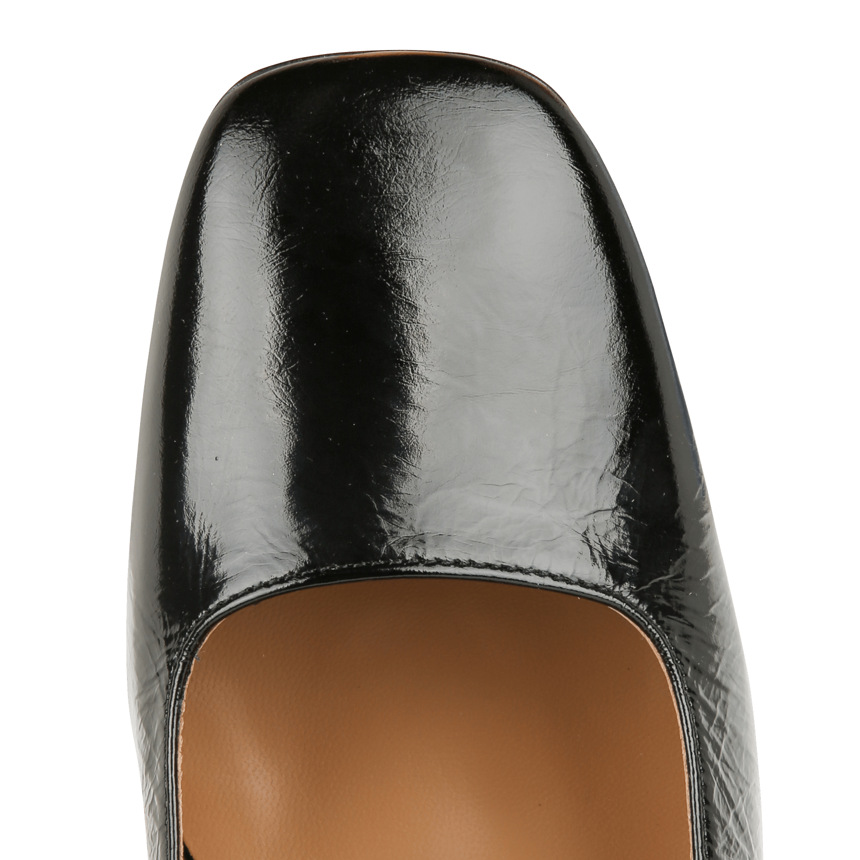 Escarpins en cuir vernis MELLOW YELLOW Noir