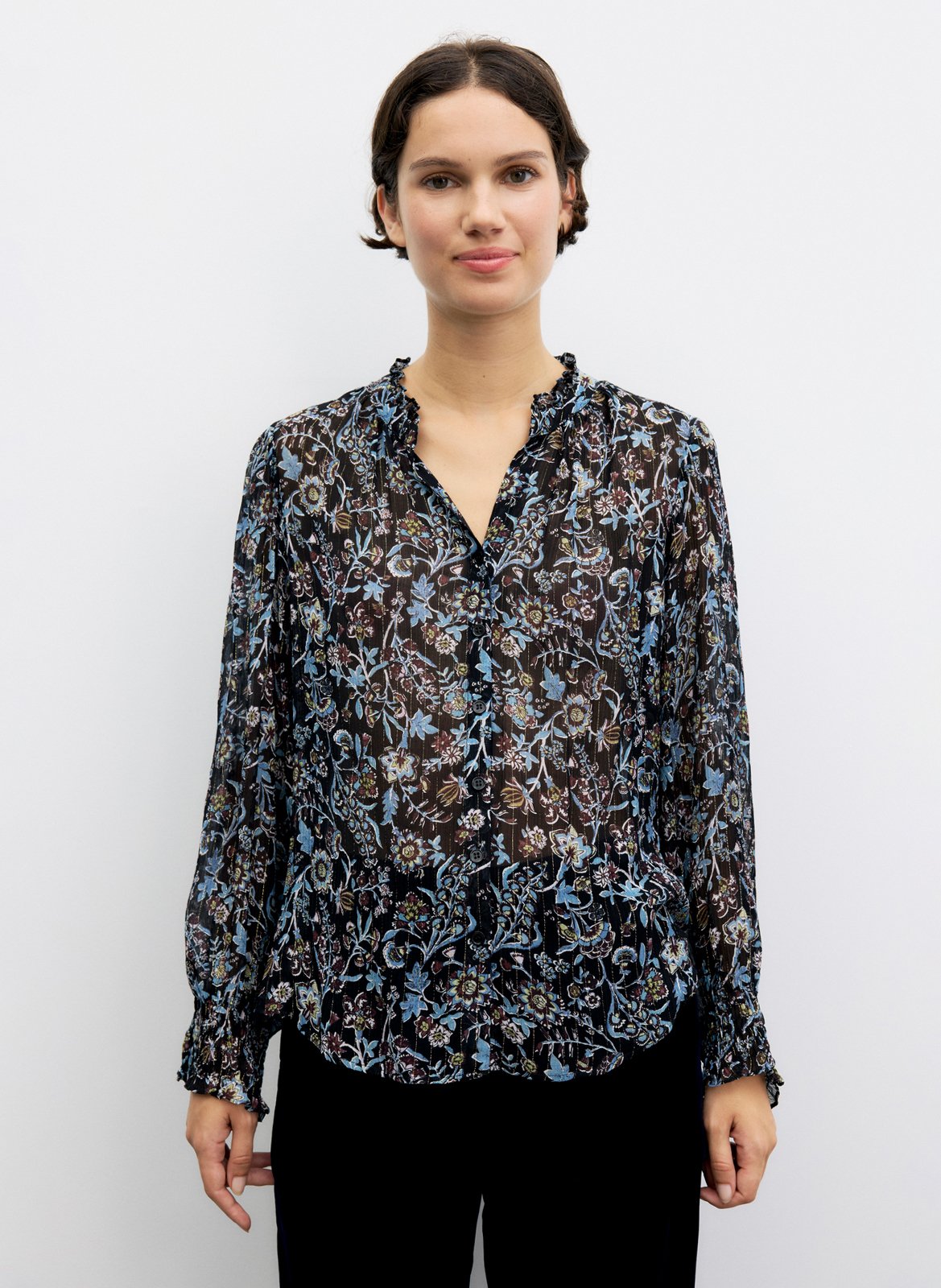 High-neck shirt  GERARD DAREL Black