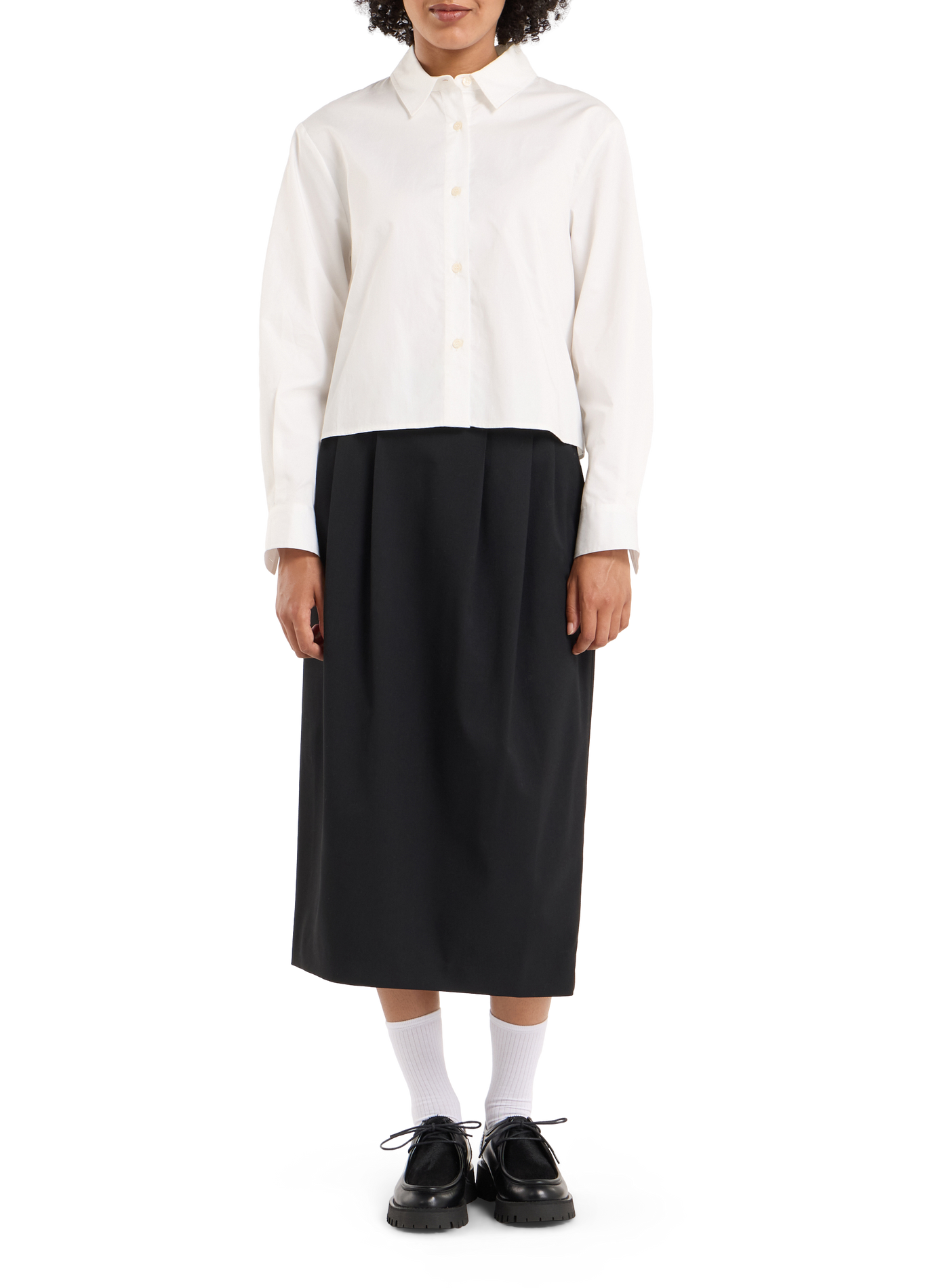 Cotton printed shirt SAISON 1865 White