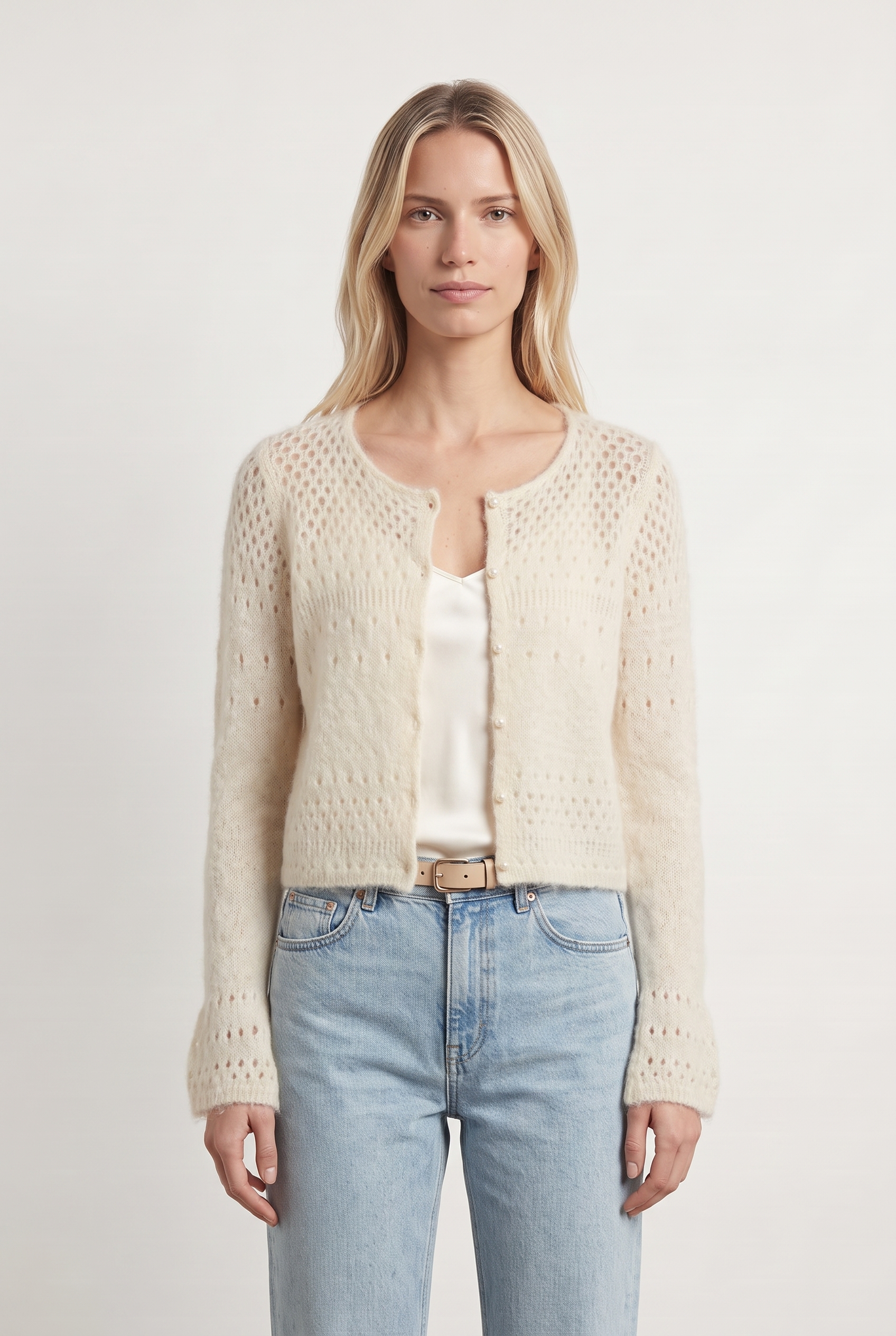 Cardigan SEZANE - Seconde main White