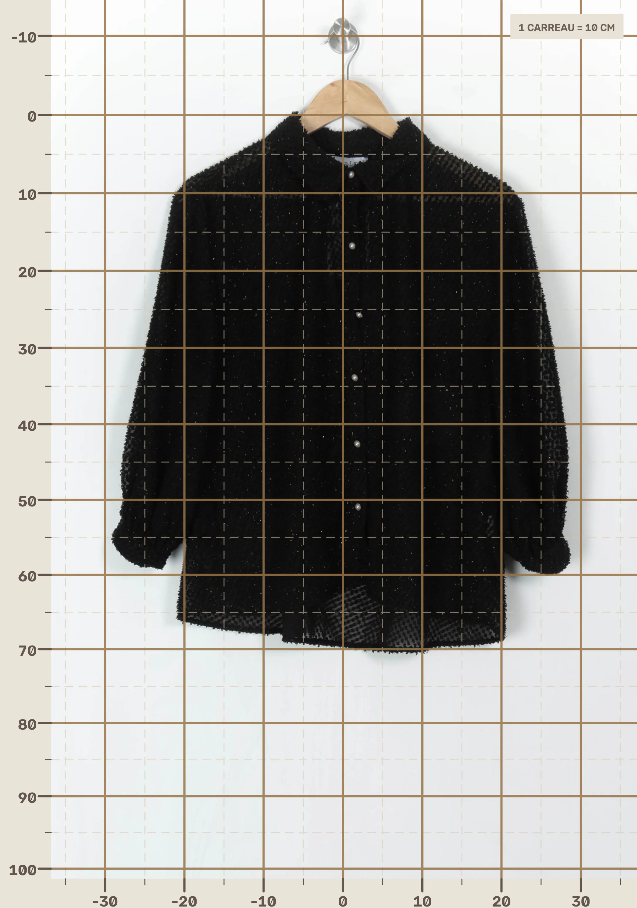 Blouse Laura Laval - Seconde Main Black