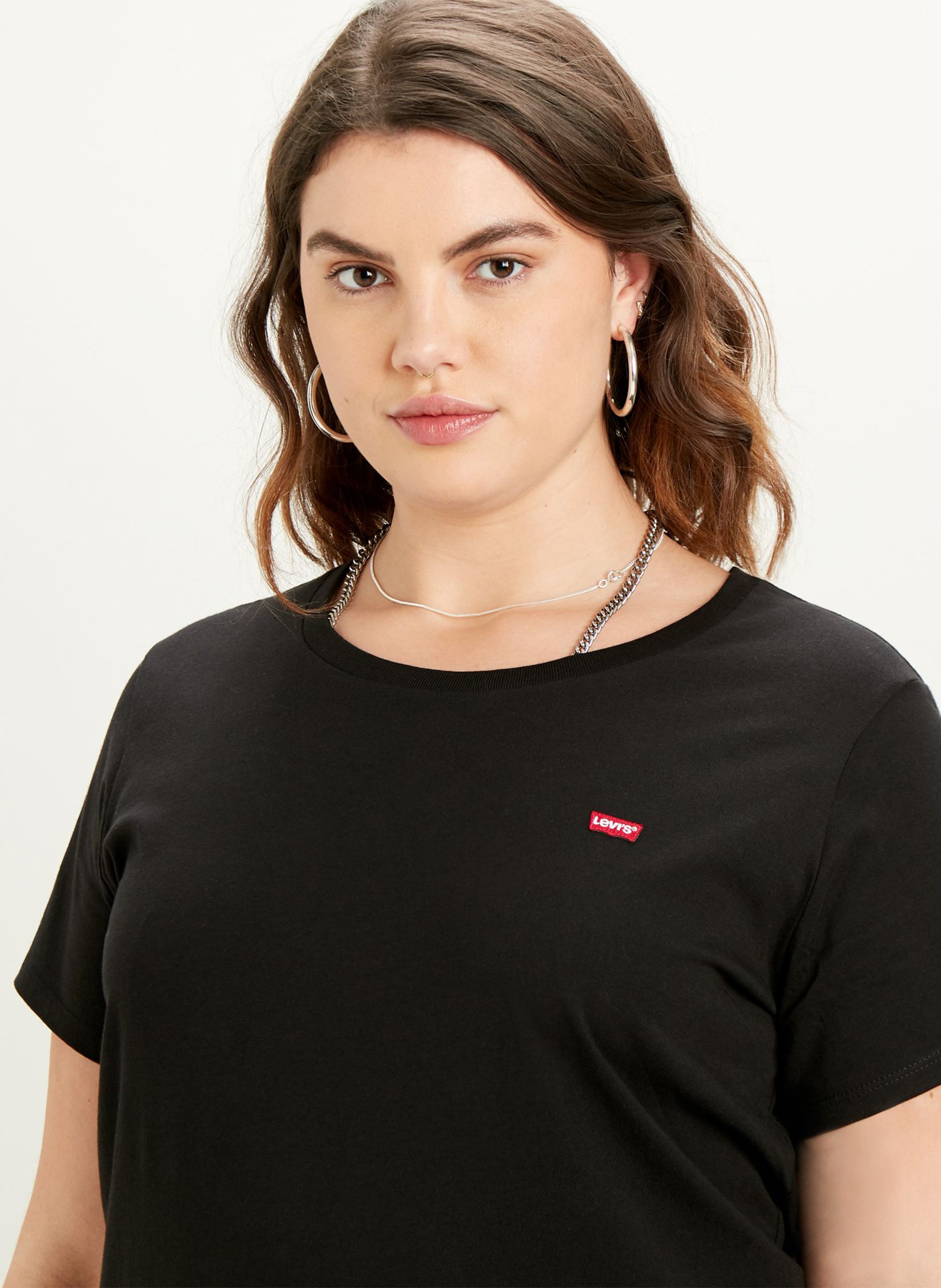 Zwart levi's shirt discount dames