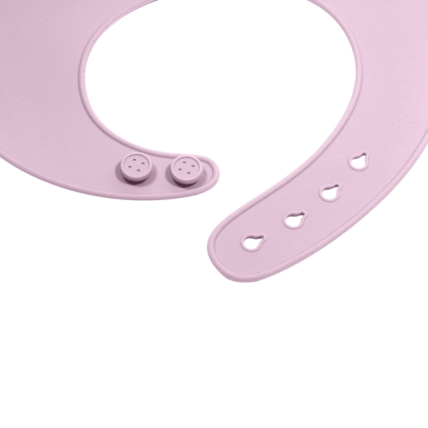 Silicone baby bib KINDSGUT Pink