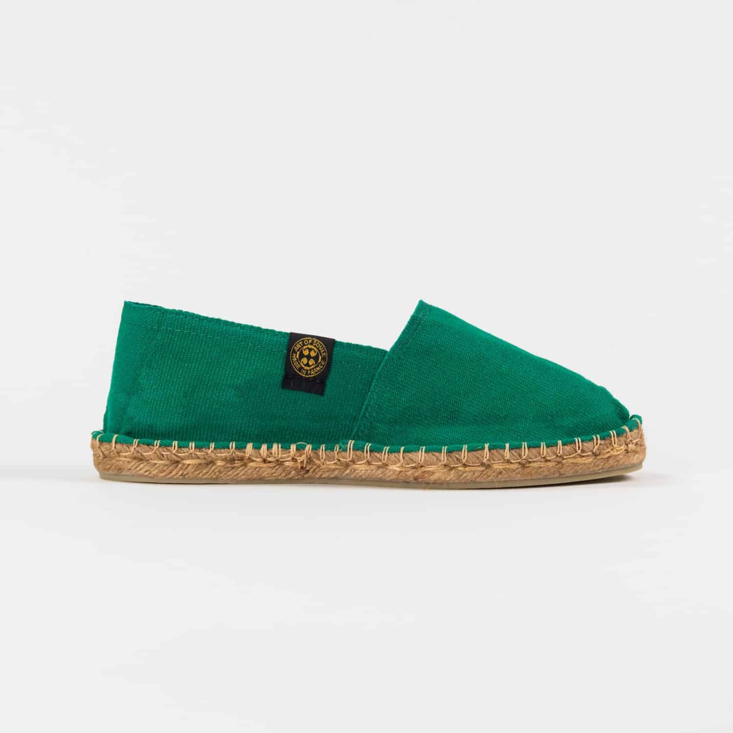 Striped espadrilles ART OF SOULE Green