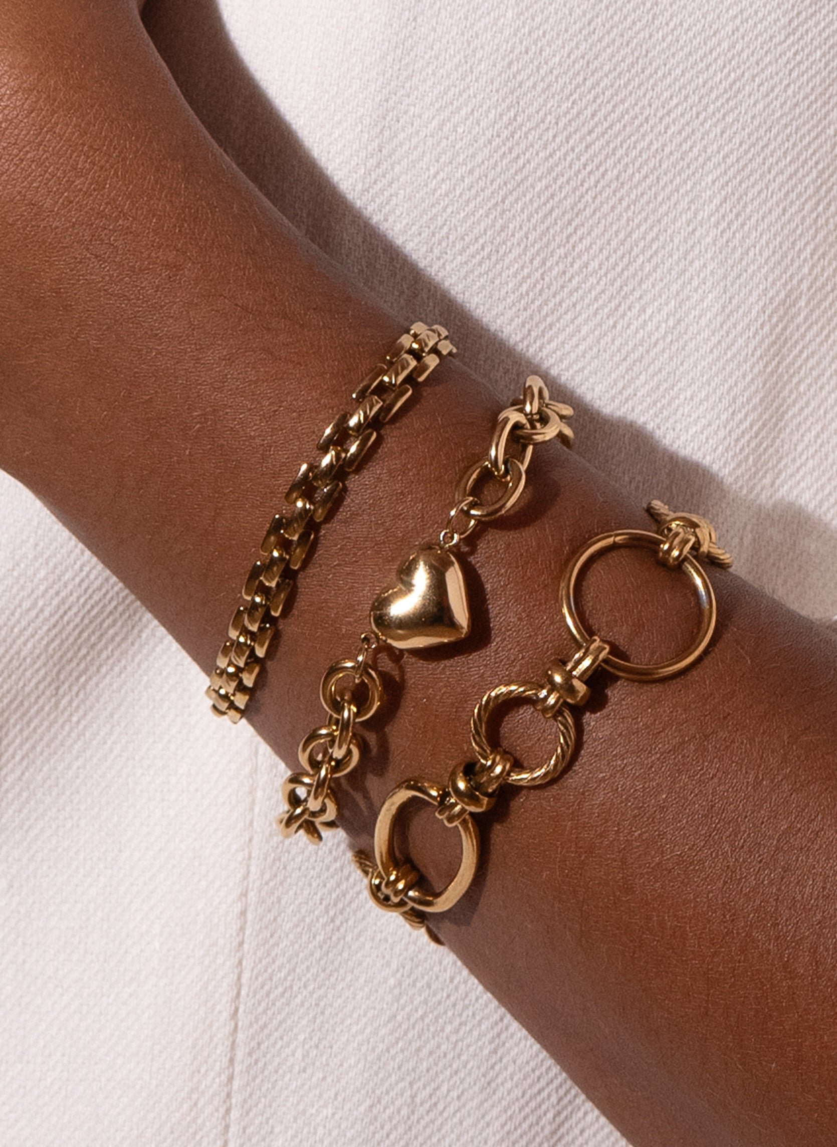 Chain bracelet AEC Paris Golden