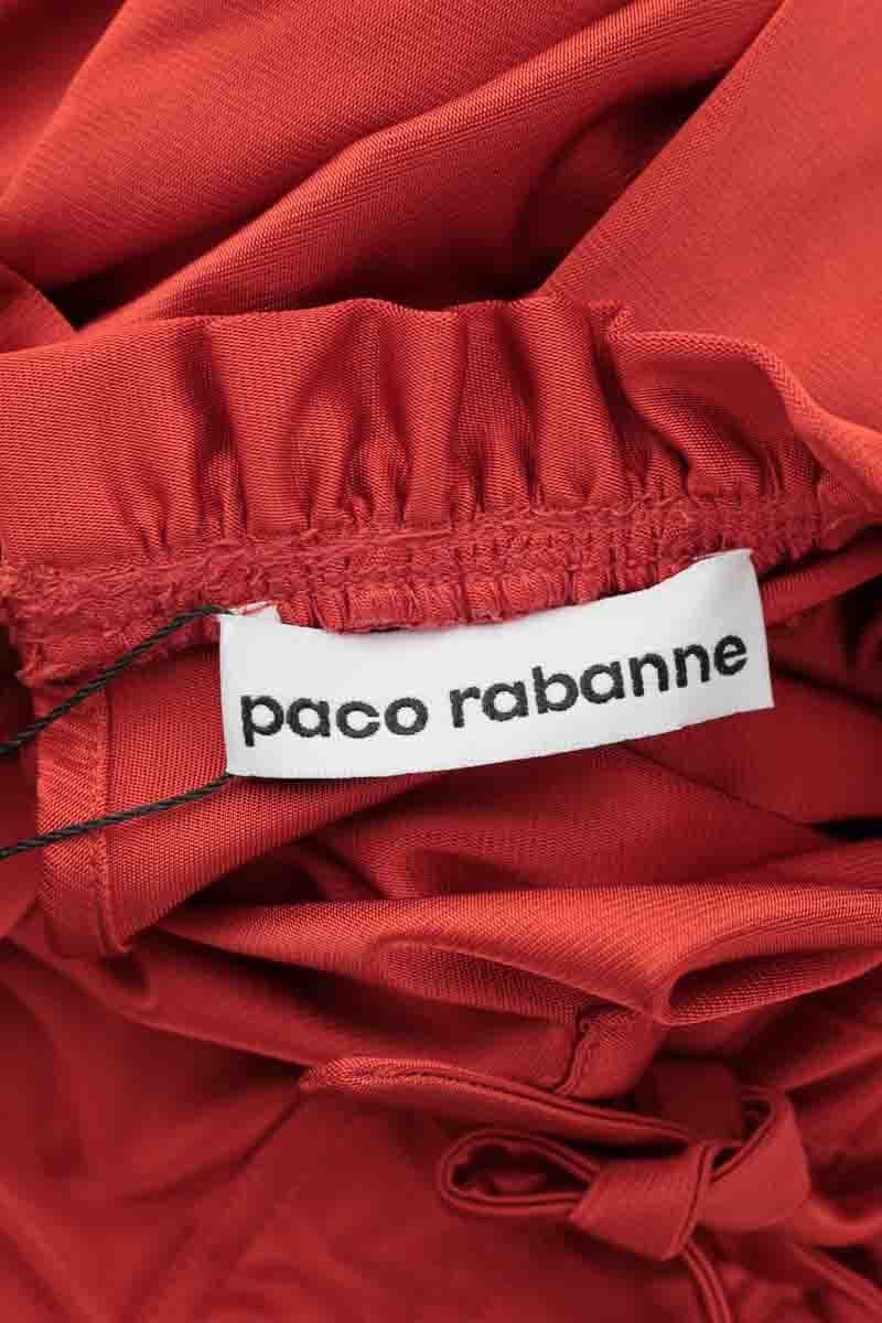 Red dress PACO RABANNE - Seconde Main Red