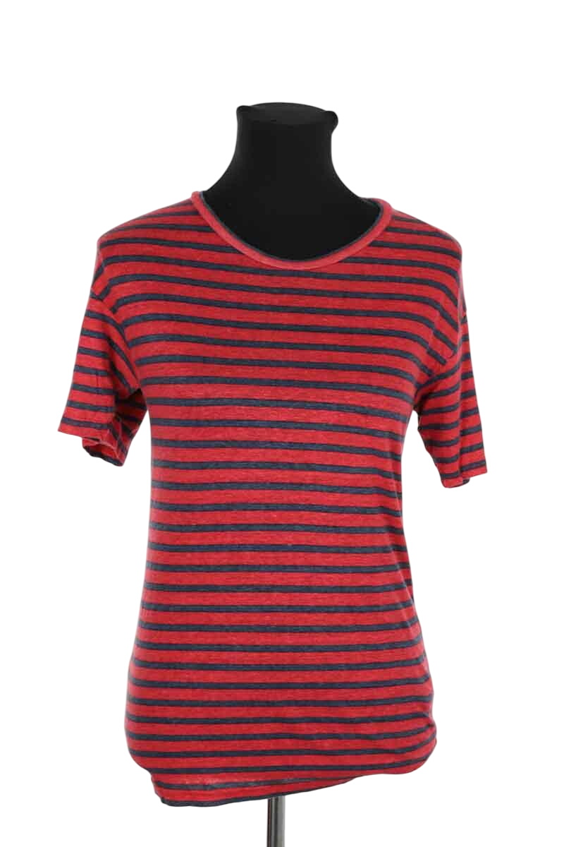 Cotton T-shirt ISABEL MARANT ÉTOILE - SECONDE MAIN Red