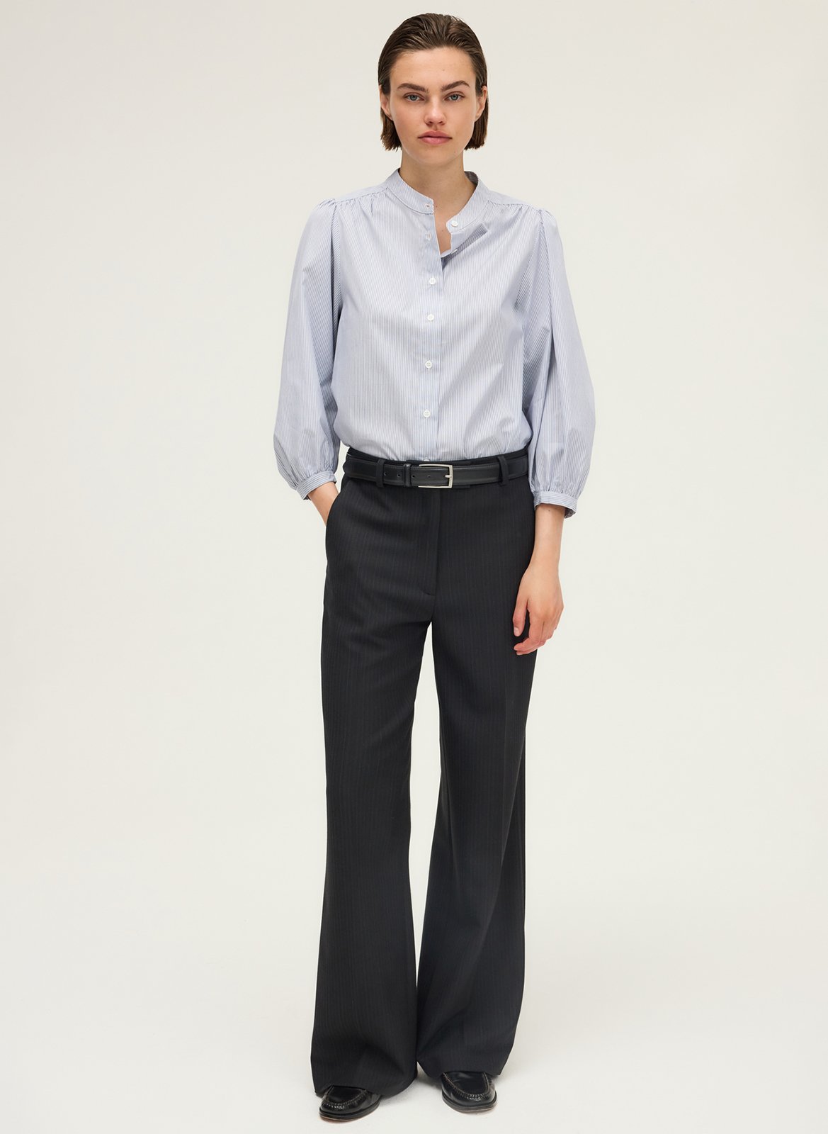 Wide trousers PABLO Black