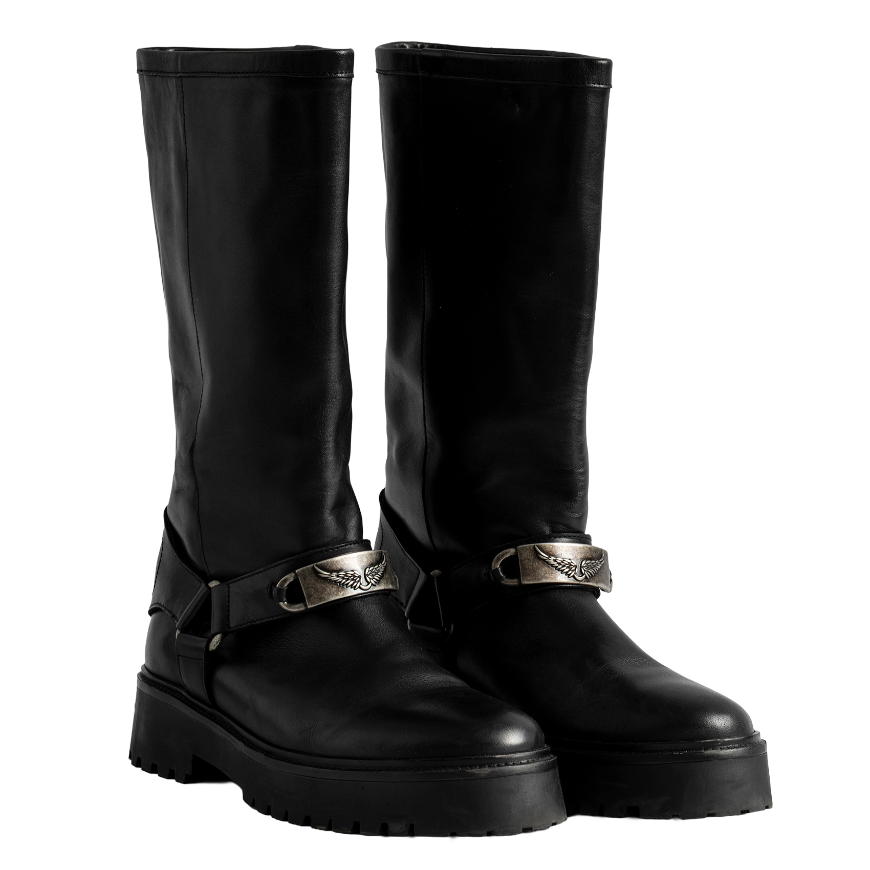 Bottines en cuir ZADIG&VOLTAIRE Noir