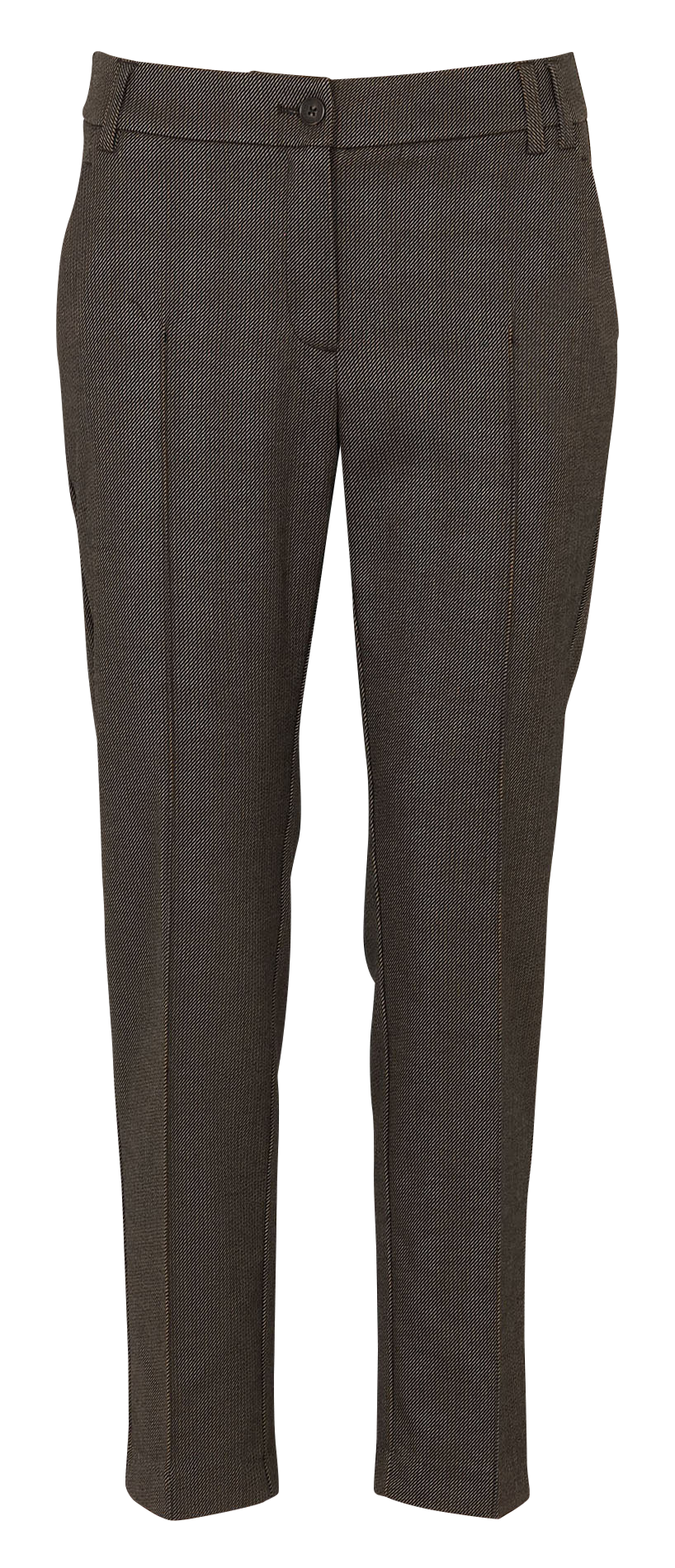 Slimfit-Hose aus Lederimitat ACOTE Braun