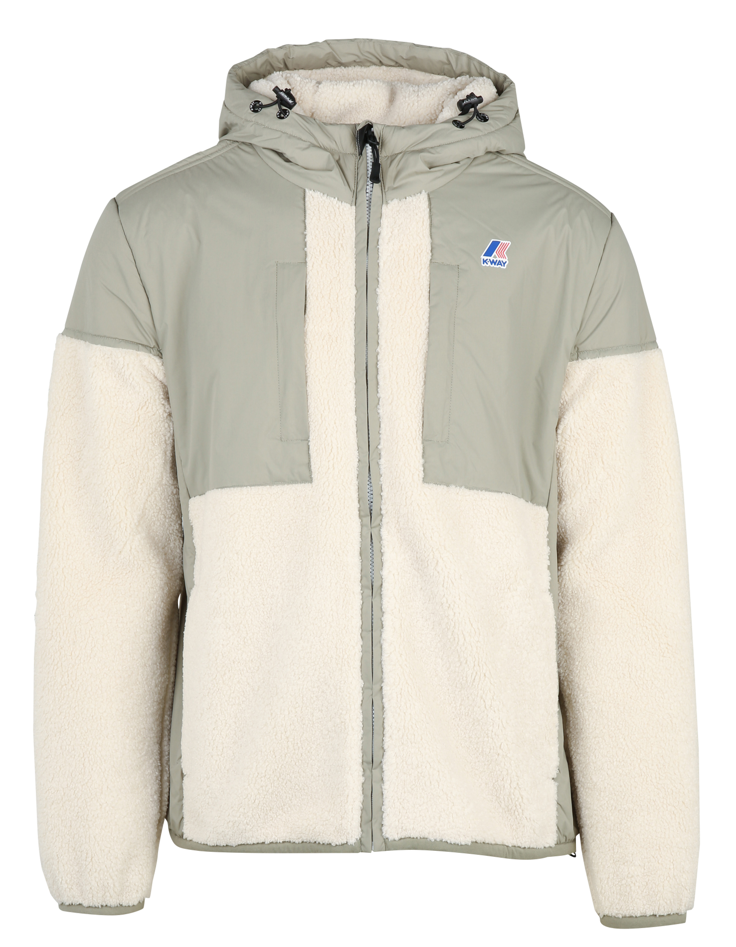 Polaire col montant  K-WAY Vert