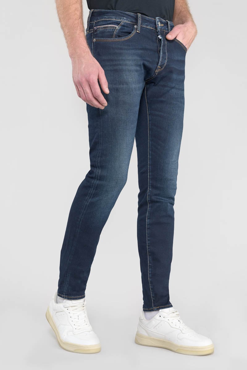 Slim stretch jeans, length 34 LE TEMPS DES CERISES Blue