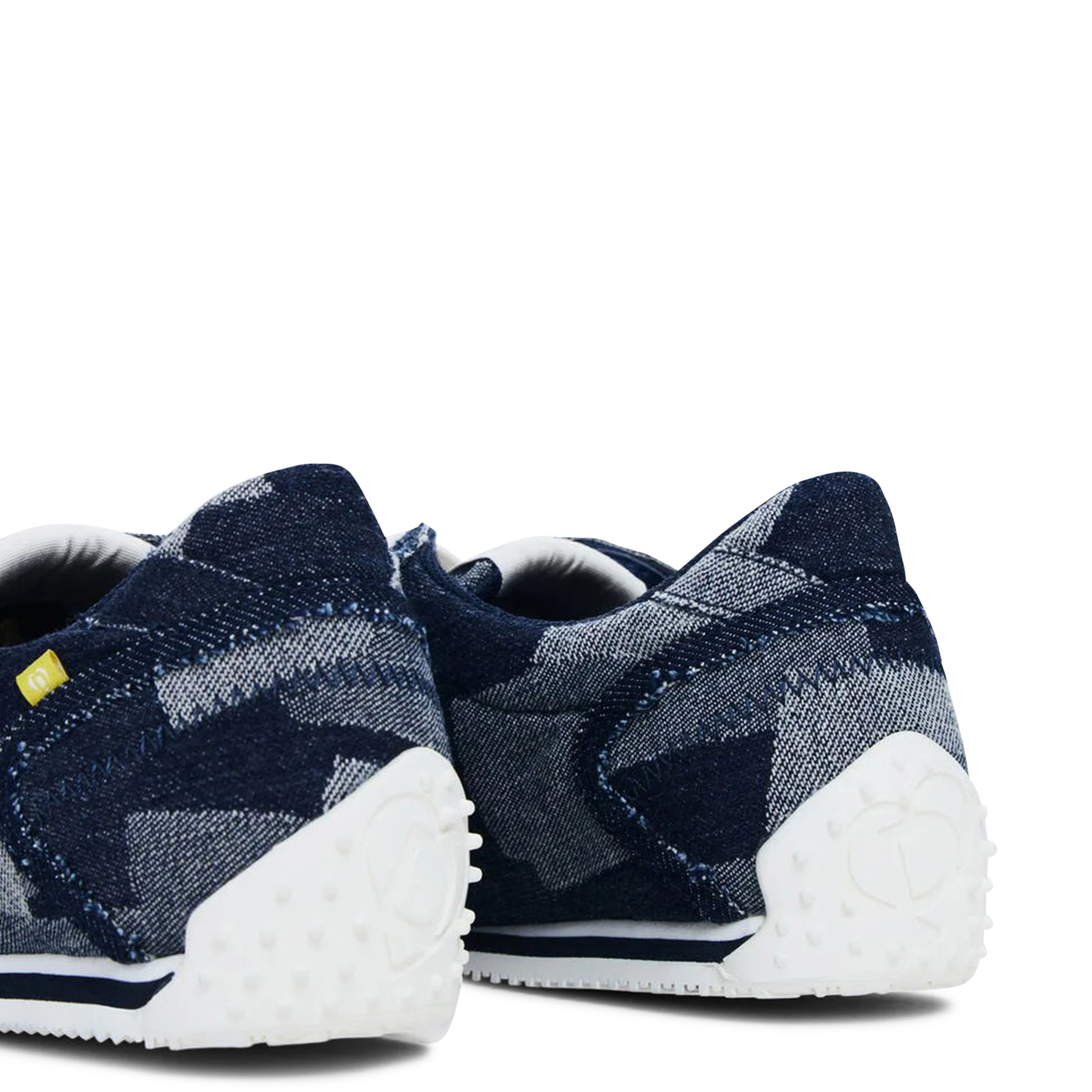 Niedrige Sneaker aus Baumwoll-Mix DESIGUAL Blau